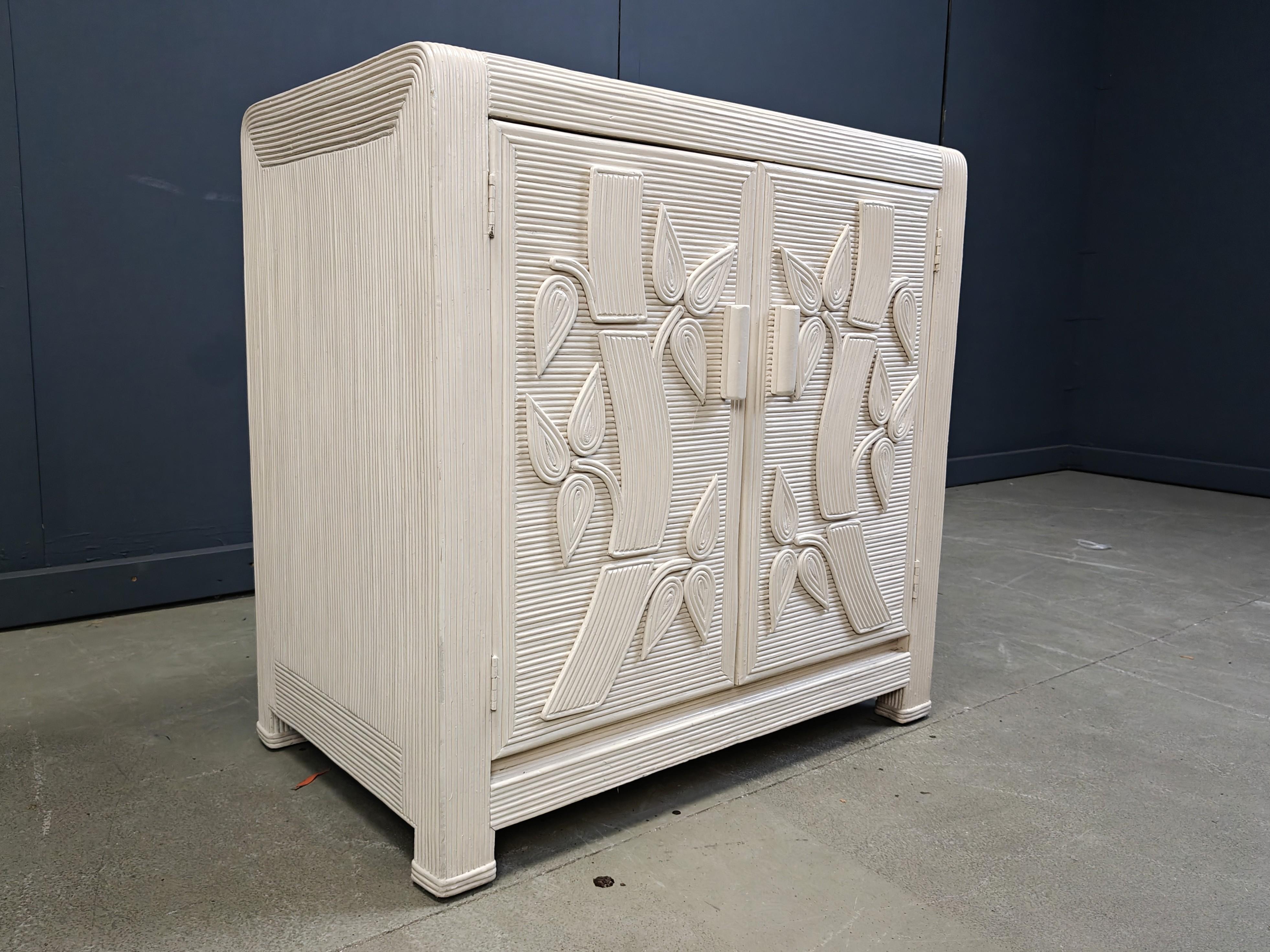 Canna Armadio tropicale d'epoca a canne spaccate, anni '70 in vendita