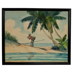 Vintage Tropical Watercolor