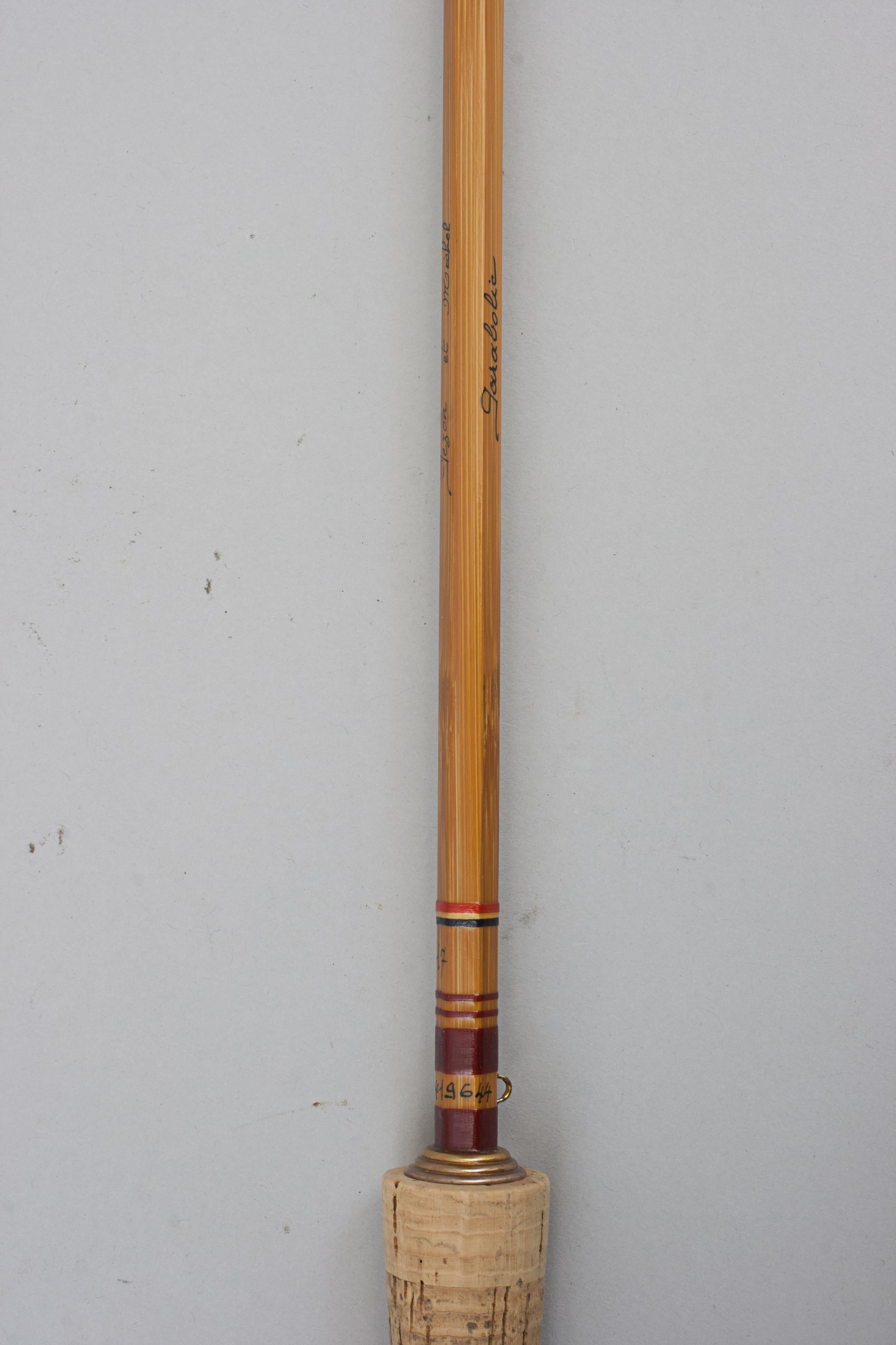 Vintage Trout Fishing Fly Rod by Pezon Et Michel For Sale 4
