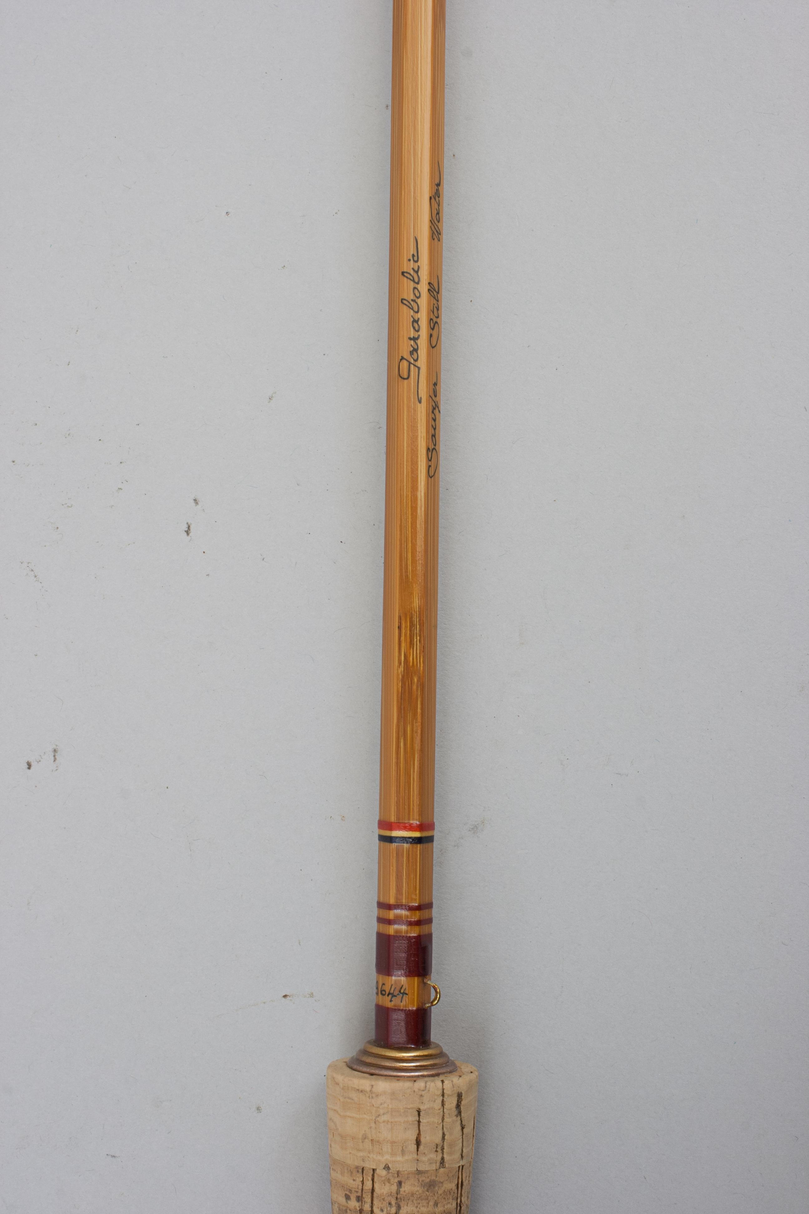 Vintage Trout Fishing Fly Rod by Pezon Et Michel For Sale 5