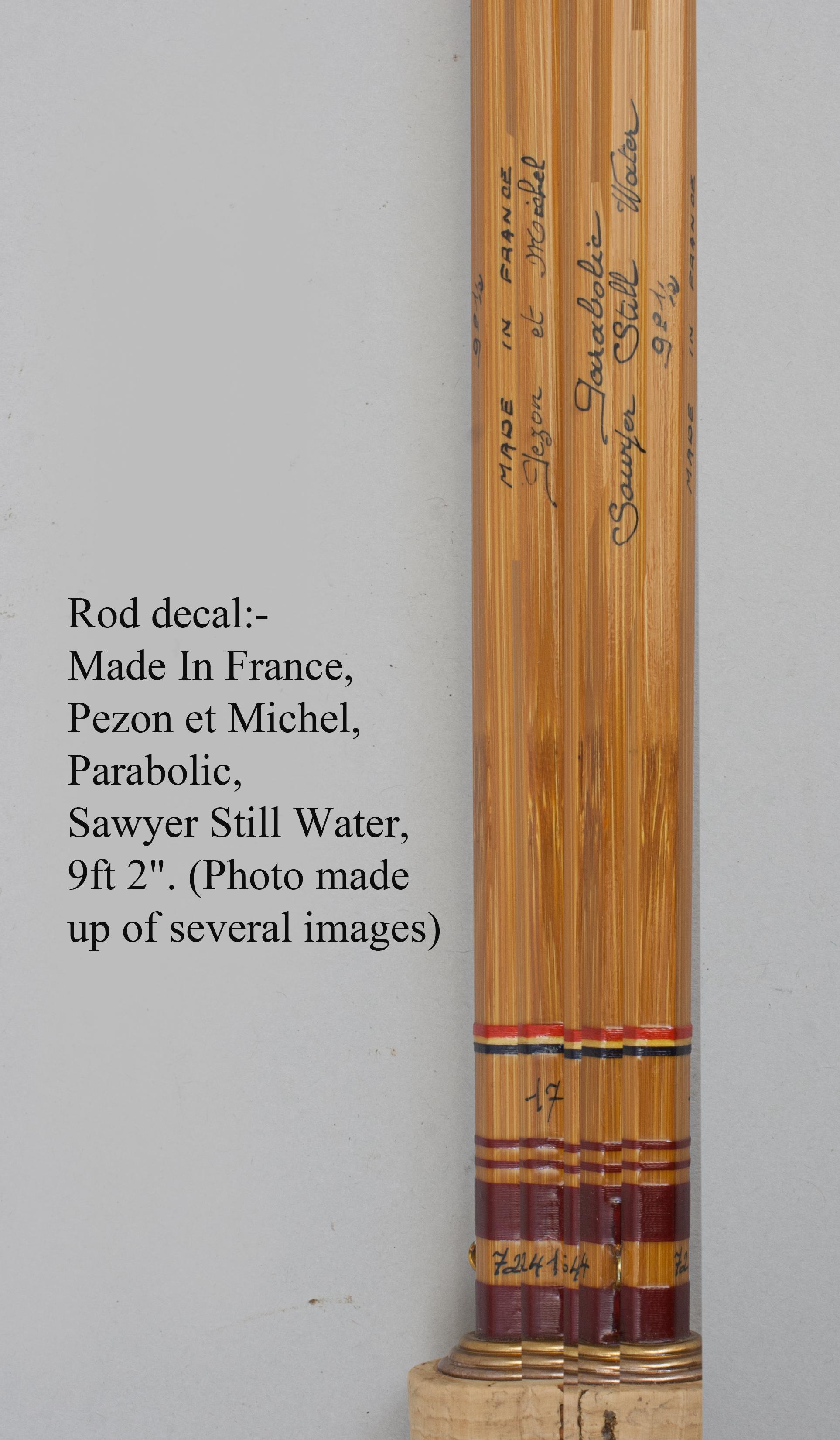 Vintage Trout Fishing Fly Rod by Pezon Et Michel For Sale 2