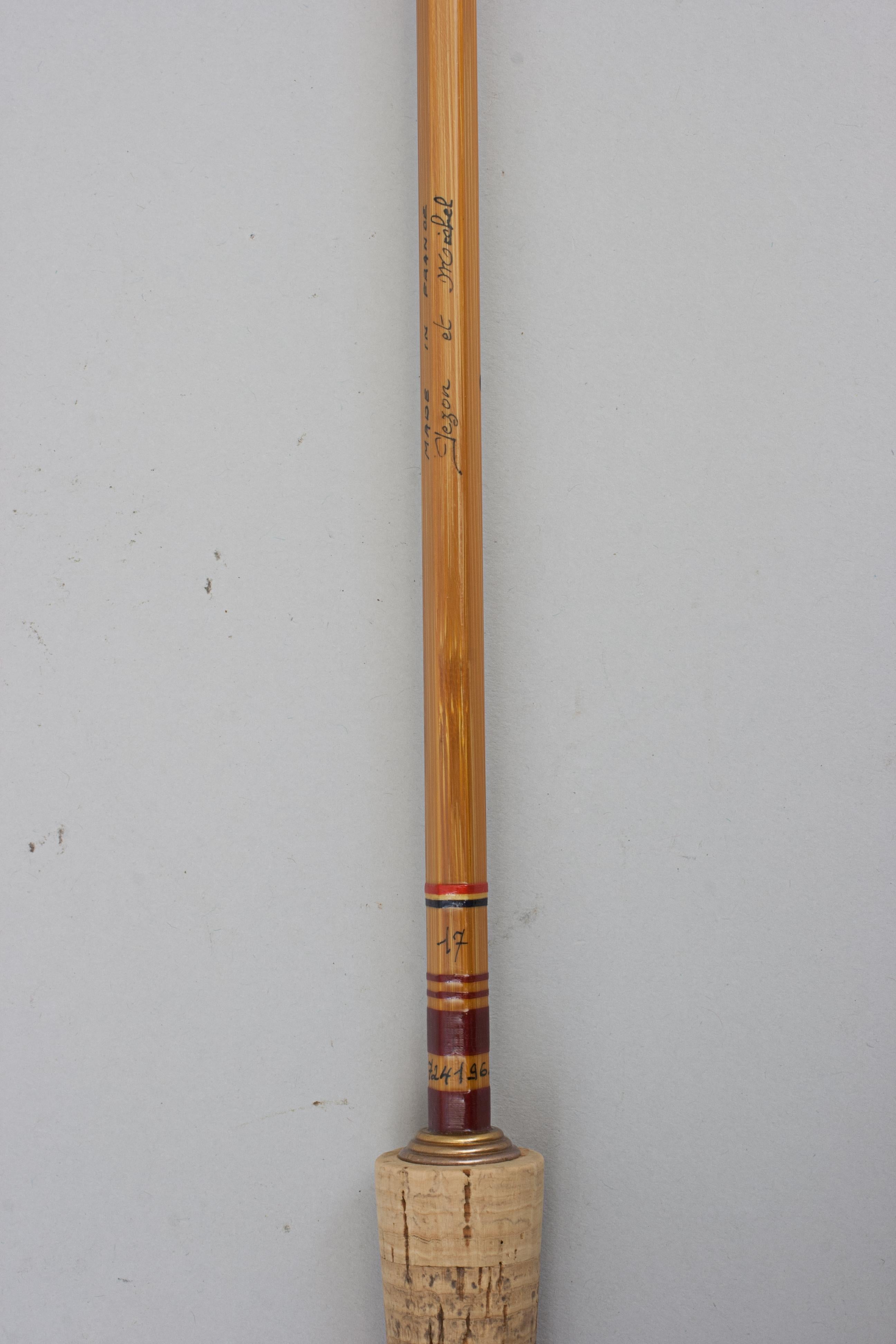 Vintage Trout Fishing Fly Rod by Pezon Et Michel For Sale 3