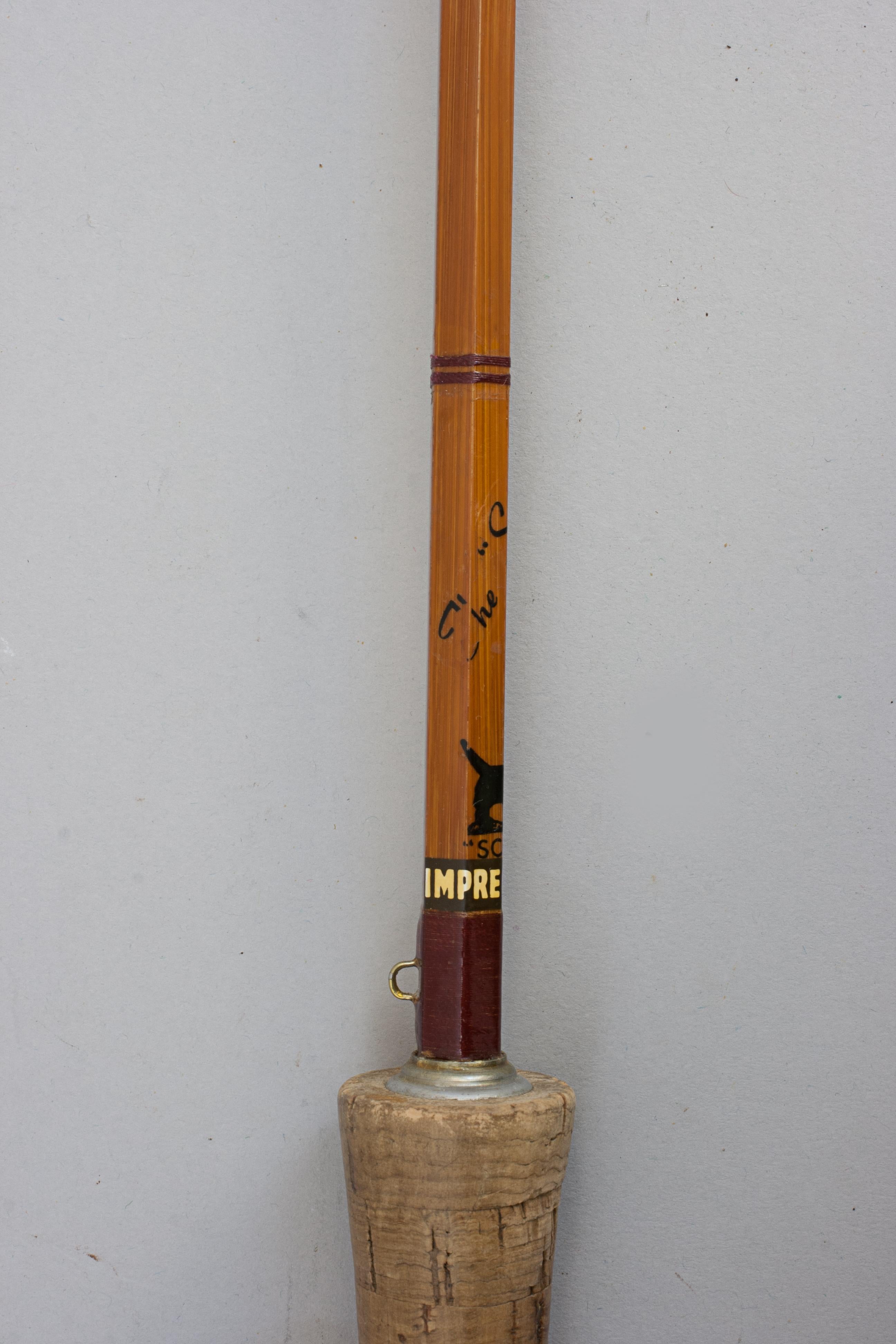 Vintage Trout Fishing Rod, Split Cane, Scottie 5