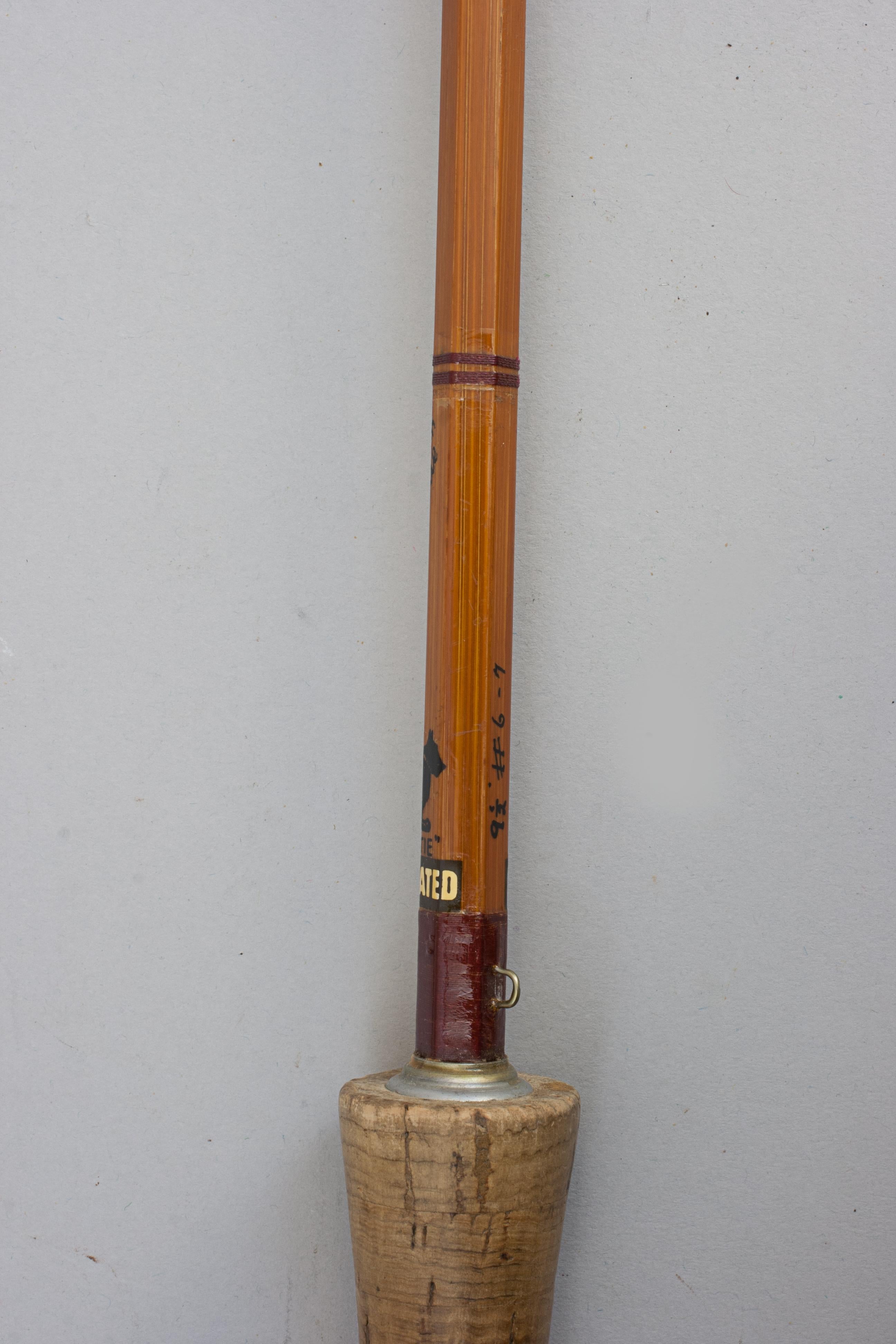 Vintage Trout Fishing Rod, Split Cane, Scottie 1