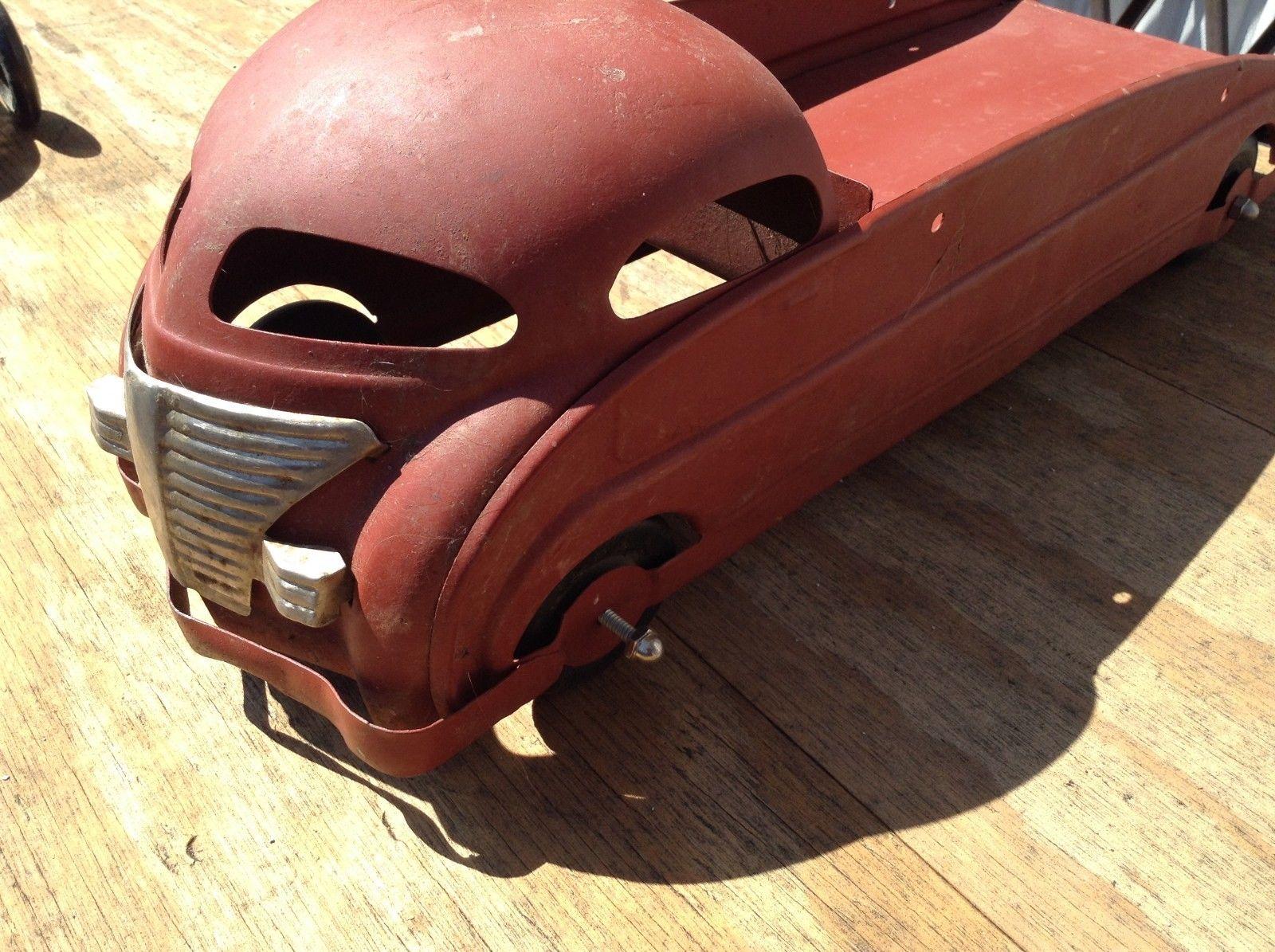 Vintage Truck with Racecar Toy For Sale 4
