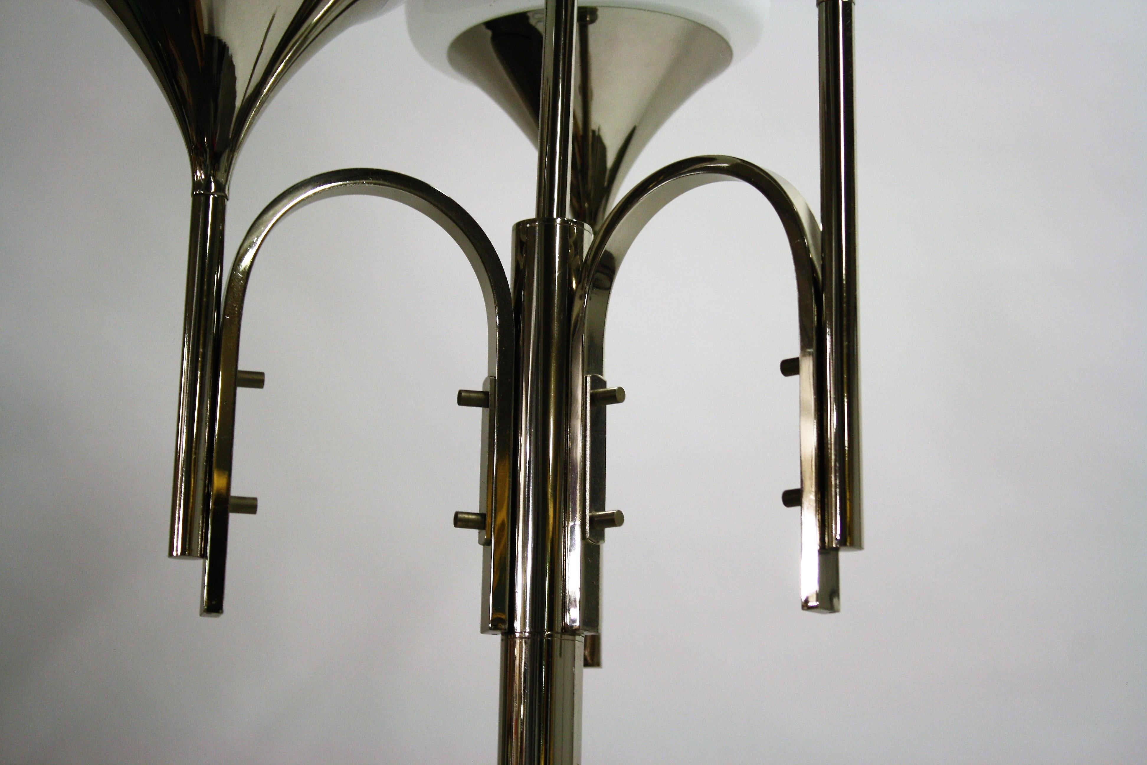 Vintage Trumpet Floor Lamp by Reggiani, 1970s 2