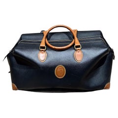 Vintage Trussardi Travel Bag Tote Duffel