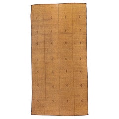 Vintage Tuareg Reed Long Rug 