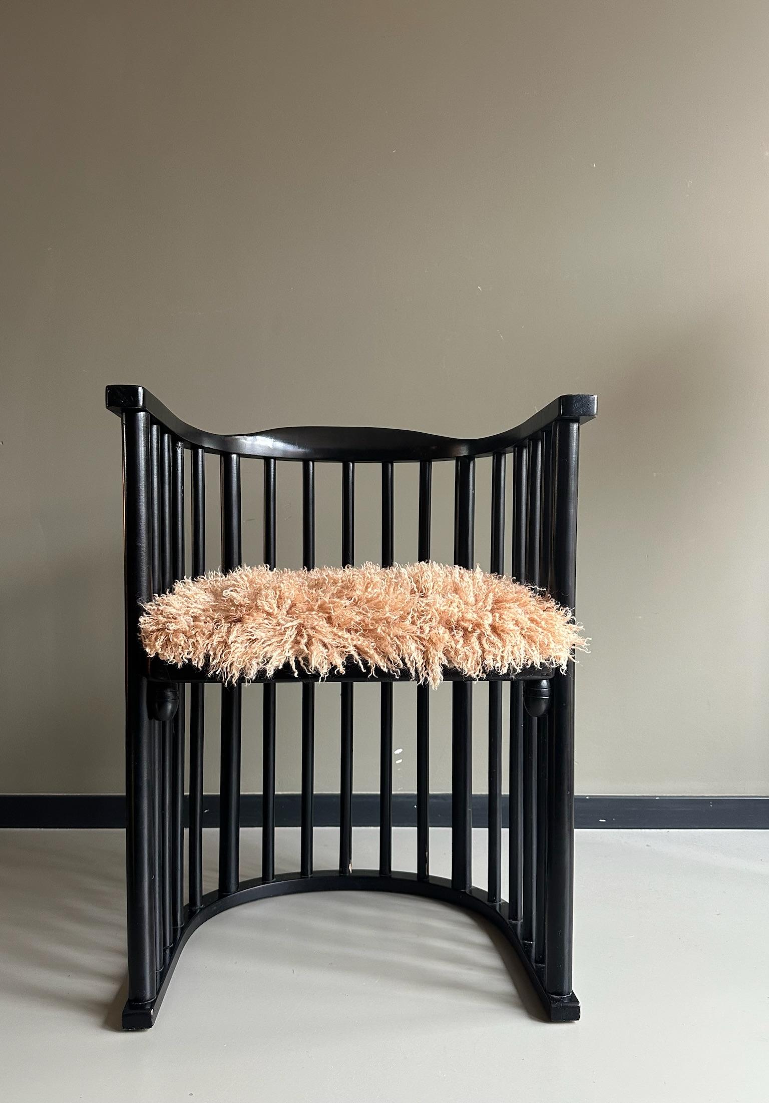 Vintage tub chair Joseph Hoffmann 1950 For Sale 1