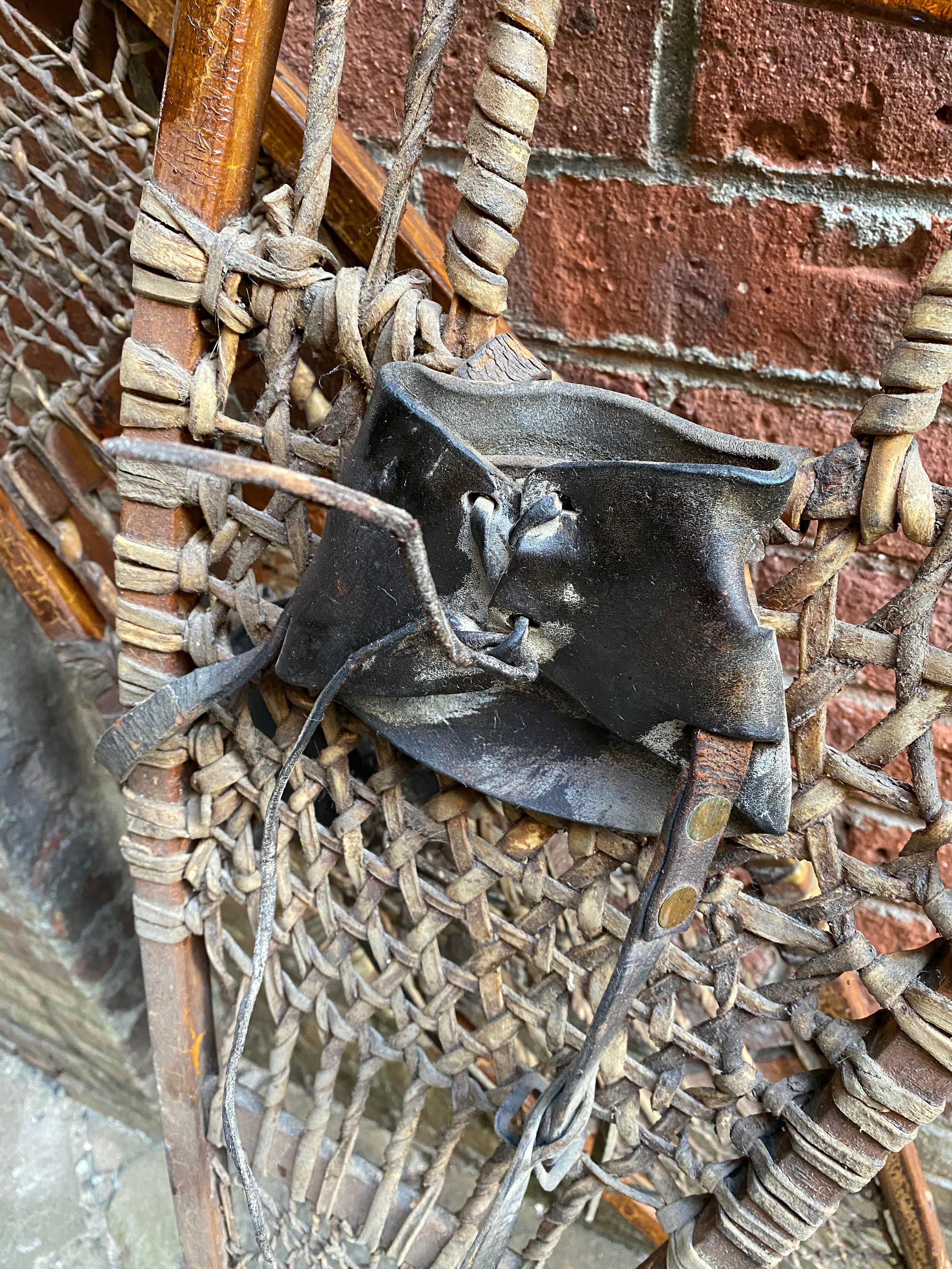 Vintage Tubbs Maine Snow Shoes 4