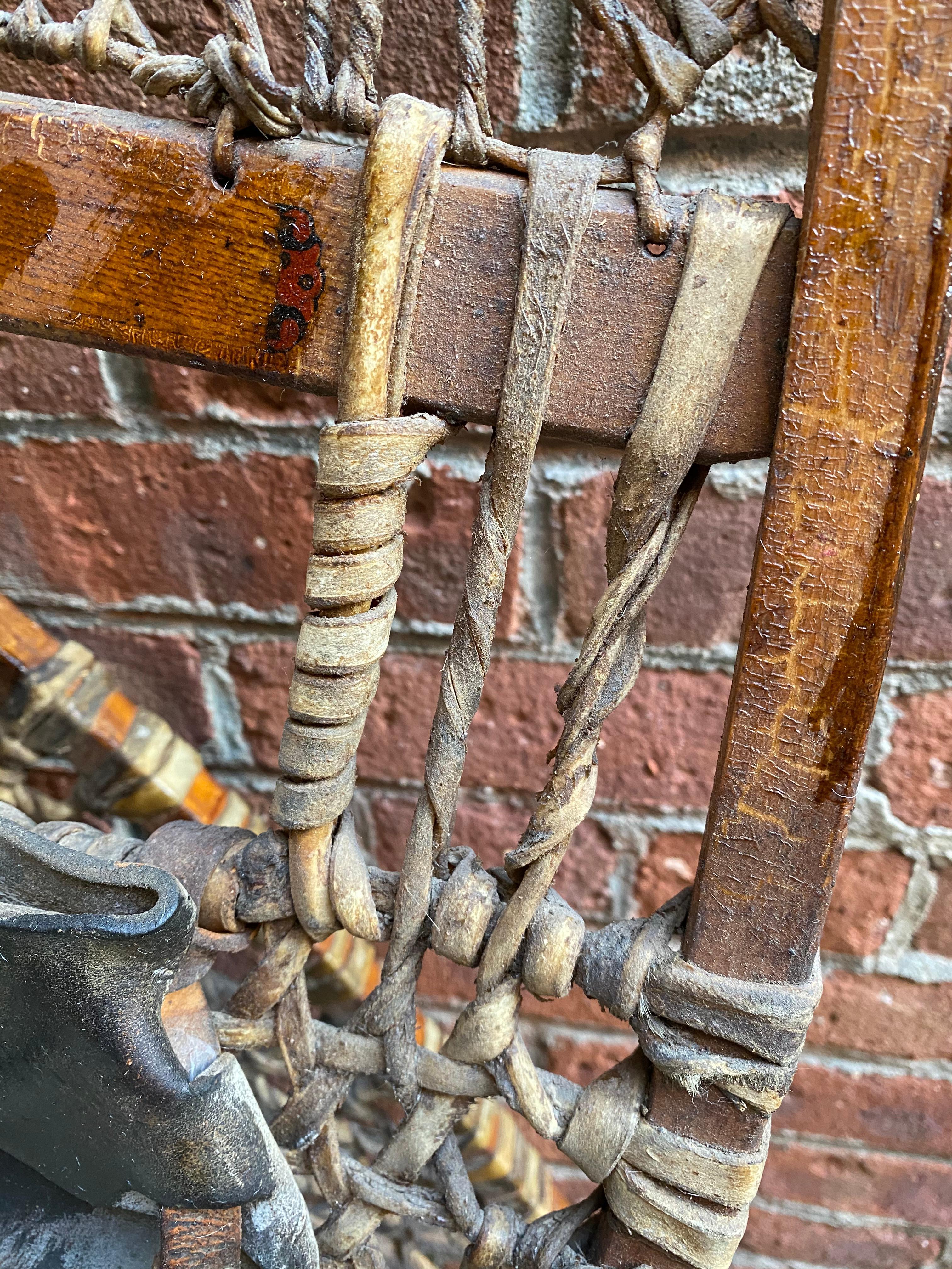 Vintage Tubbs Maine Snow Shoes 8