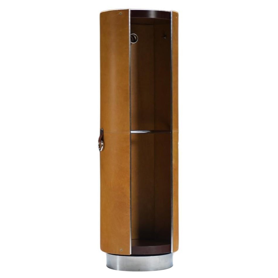 Vintage TUCROMA Drehbarer Kleiderschrank mit Spiegel von Guido Faleshini - i4 Mariani