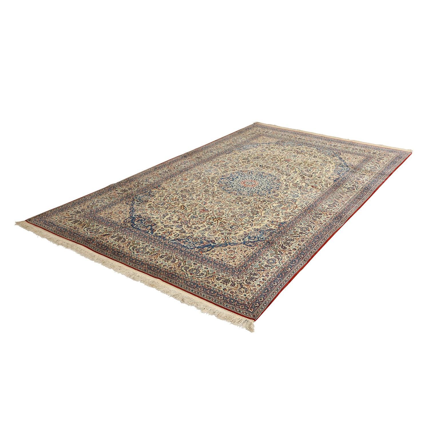 Tudeshk Persischer Nain-Teppich im Vintage-Stil i- Größe: 11'9 X 7'4 (Handgeknüpft) im Angebot