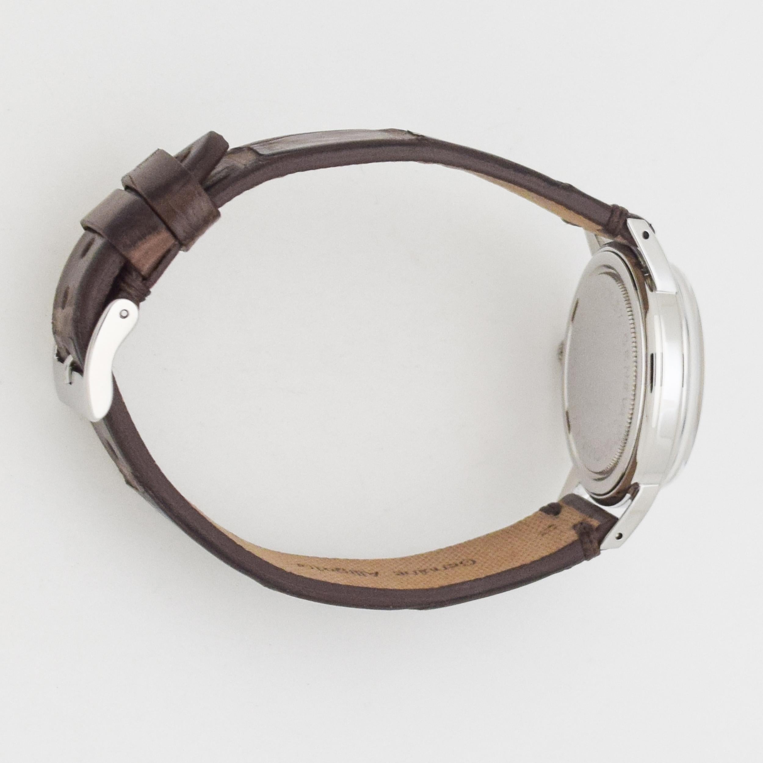 Vintage Tudor Oyster Air Tiger Stainless Steel Watch, 1965 In Excellent Condition In Beverly Hills, CA