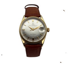 Vintage Tudor Prince Oysterdate "Small Rose" Gold Fluted Bezel - Circa 1965