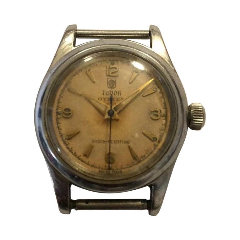 Vintage Tudor Rolex Wristwatch Without Straps For Sale at 1stdibs
