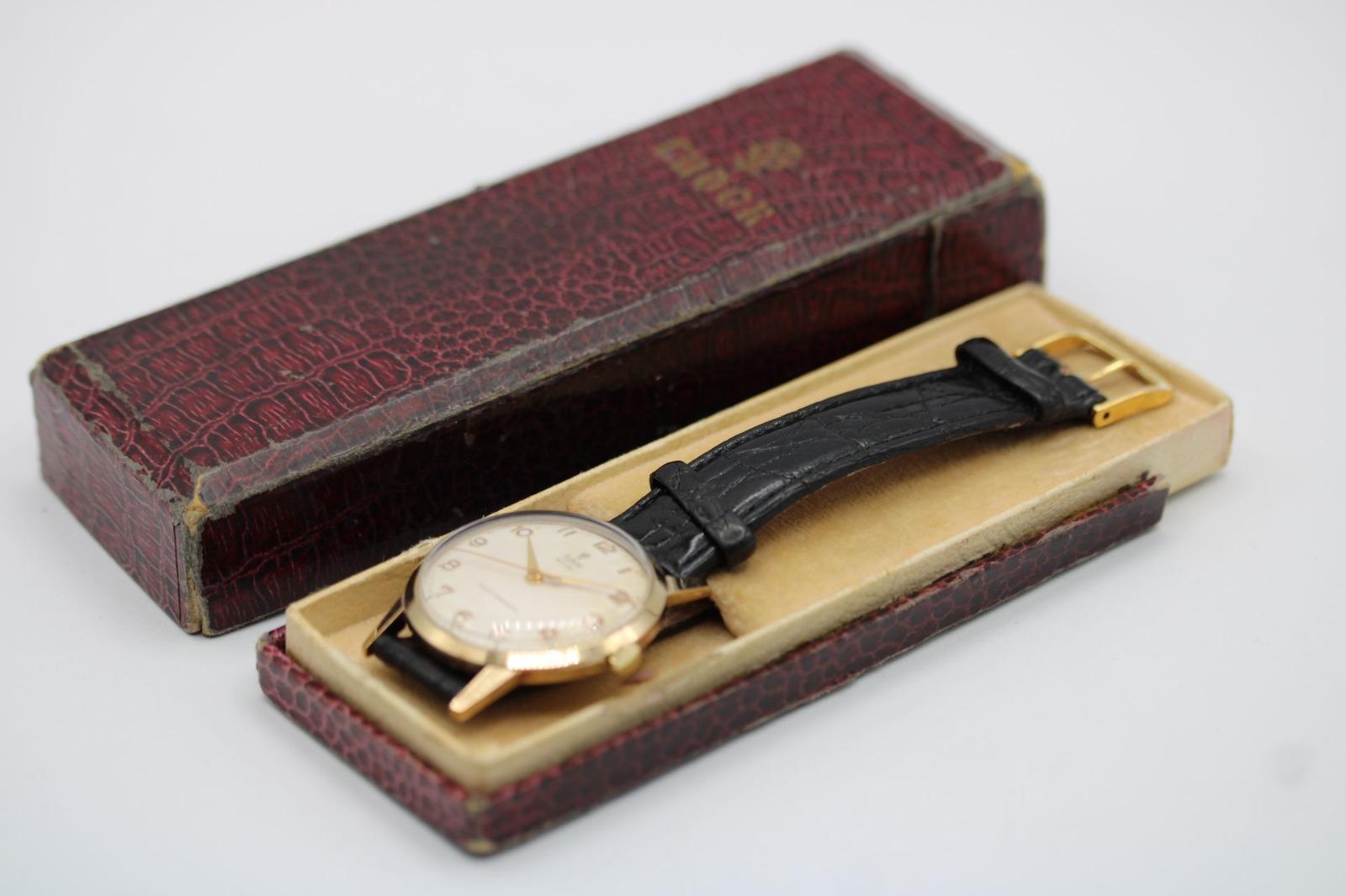Vintage Tudor Royal - 1960er Jahre 9ct Gold Handaufzug Uhr im Angebot 6
