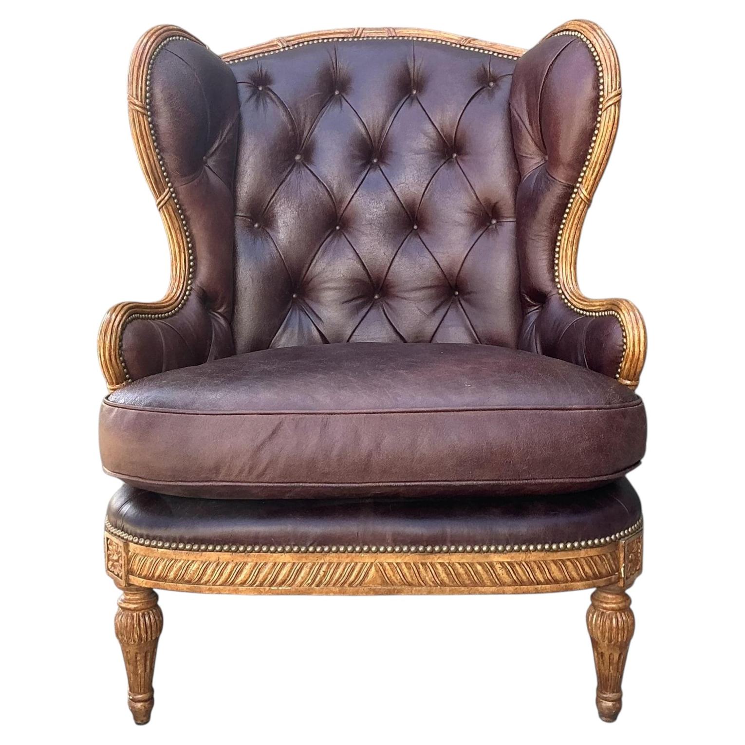 What is tufted leather?