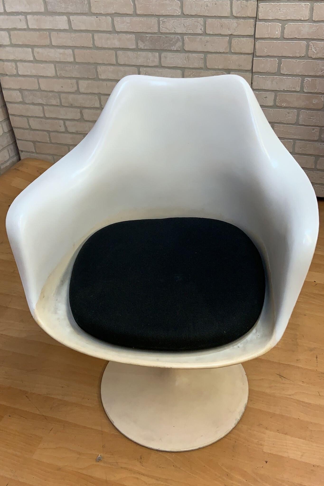 Space Age Vintage Tulip Swivel Chairs After Eero Saarinen for Knoll - Set of 6