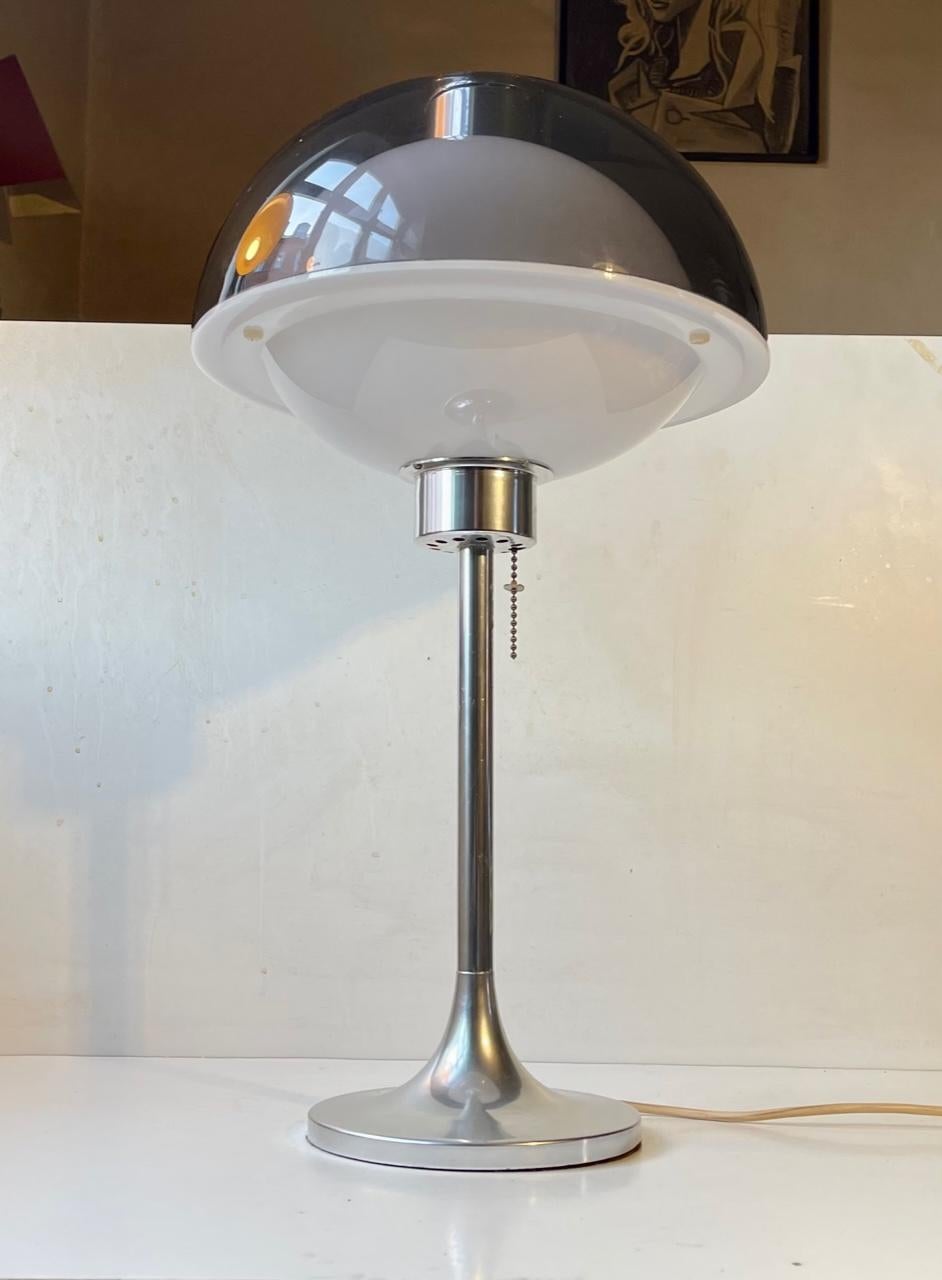 Vintage Tulip Table Lamp by Robert Welch for Lumitron, 1970s In Good Condition For Sale In Esbjerg, DK