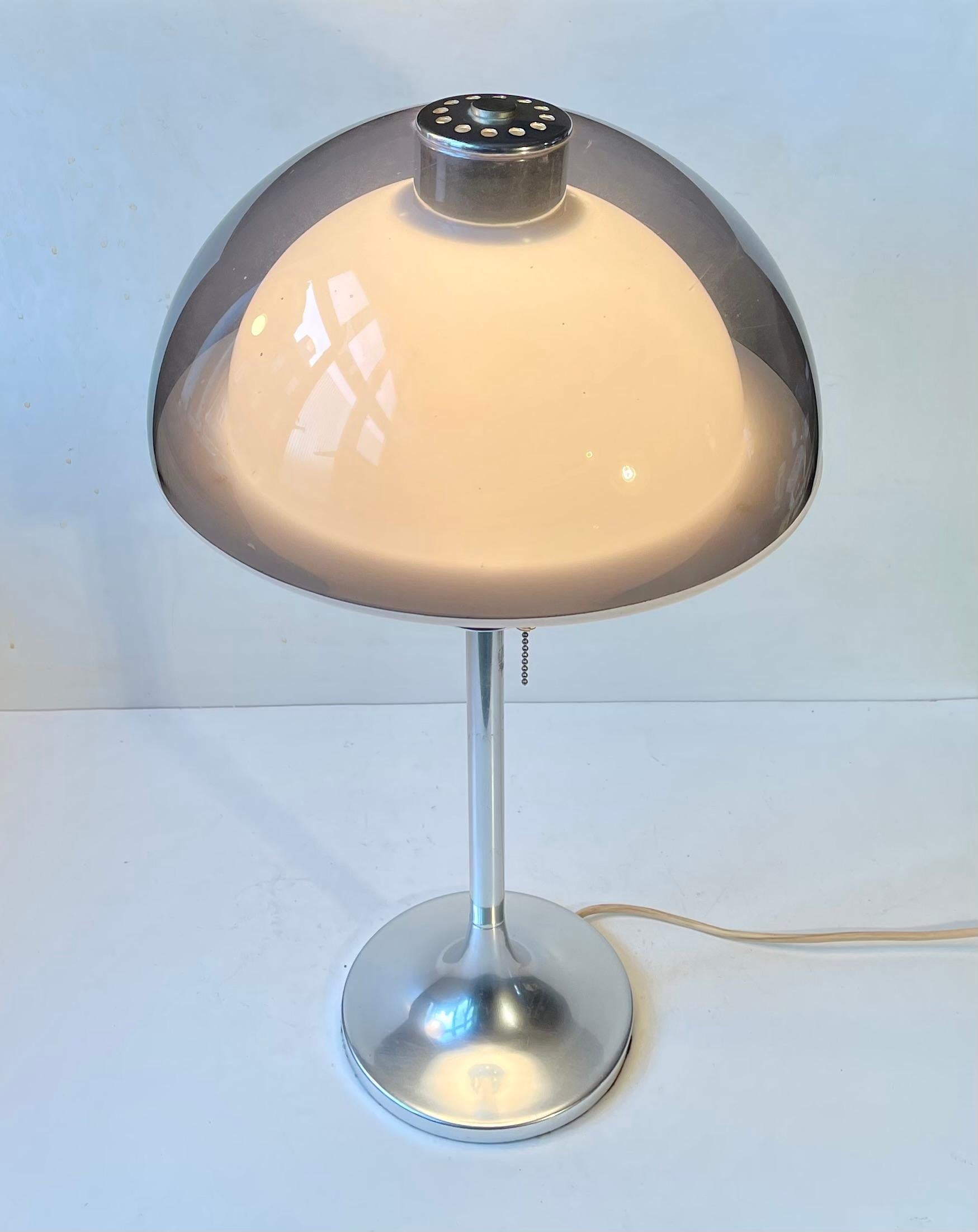 Lampe de bureau tulipe vintage de Robert Welch pour Lumitron, années 1970 en vente 2