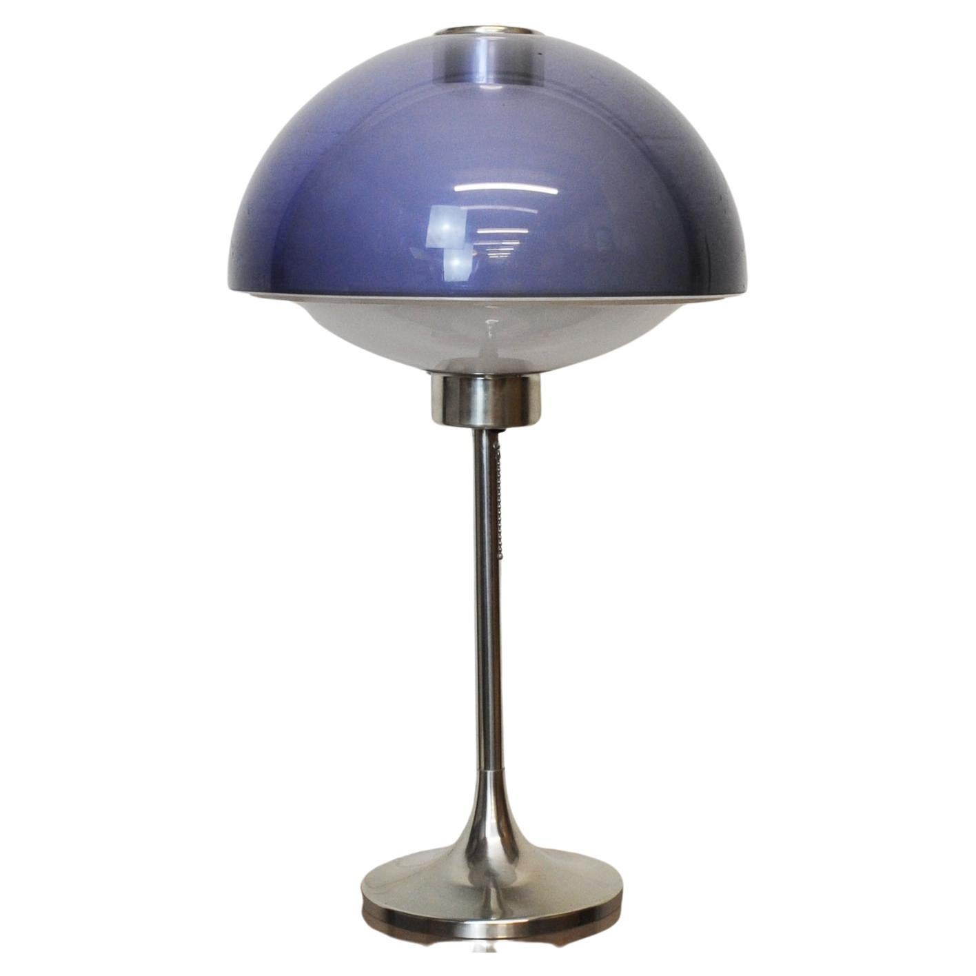 Vintage Tulip Table Lamp by Robert Welch For Lumitron, 1970s For Sale