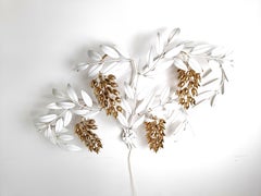 Vintage tulip wall lamp by Hans Kögl , 1970s