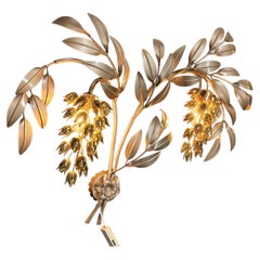 Vintage tulip wall lamp by Hans Kögl , 1970s
