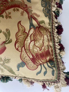 Vintage Tully and marr classic English cotton print pillows/a pair