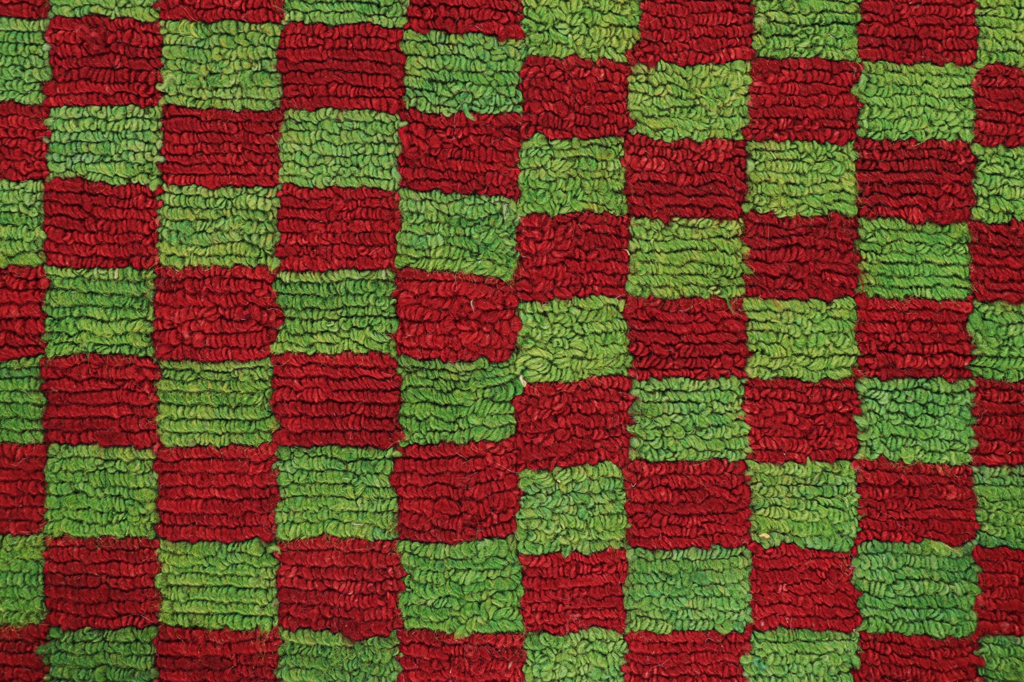 teppich schachbrettmuster grün