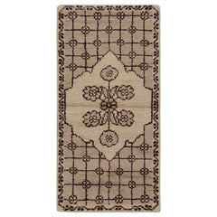 Vintage Tulu Runner Rug, with Medallion and Geometric Patterns from Rug & Kilim