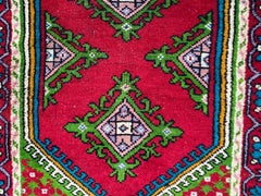 Vintage Tunisian Kairouan Rug