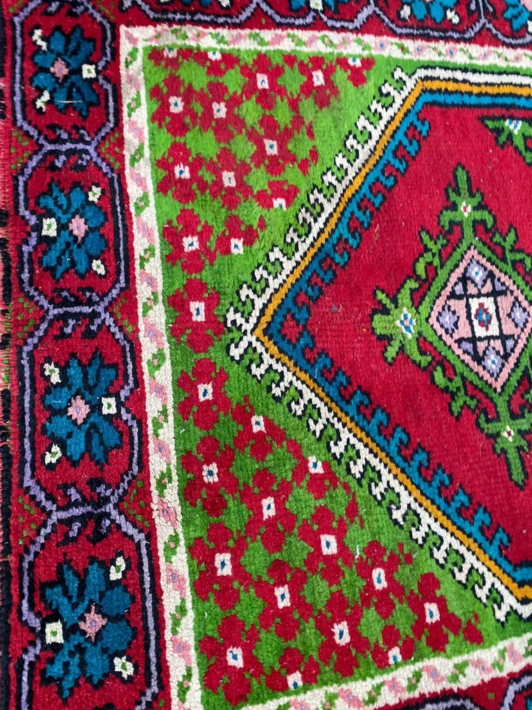 Vintage Tunisian Kairouan Rug For Sale at 1stdibs