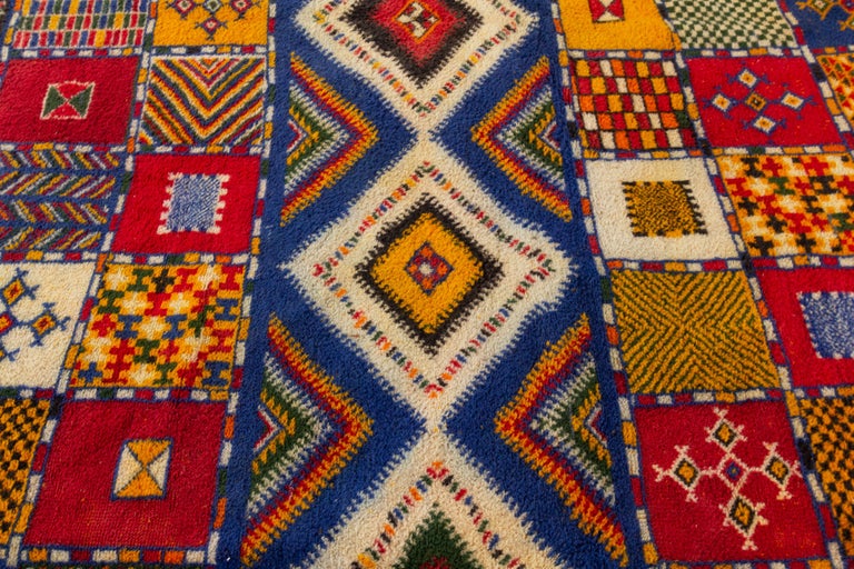 Vintage Tunisian Rug For Sale at 1stDibs