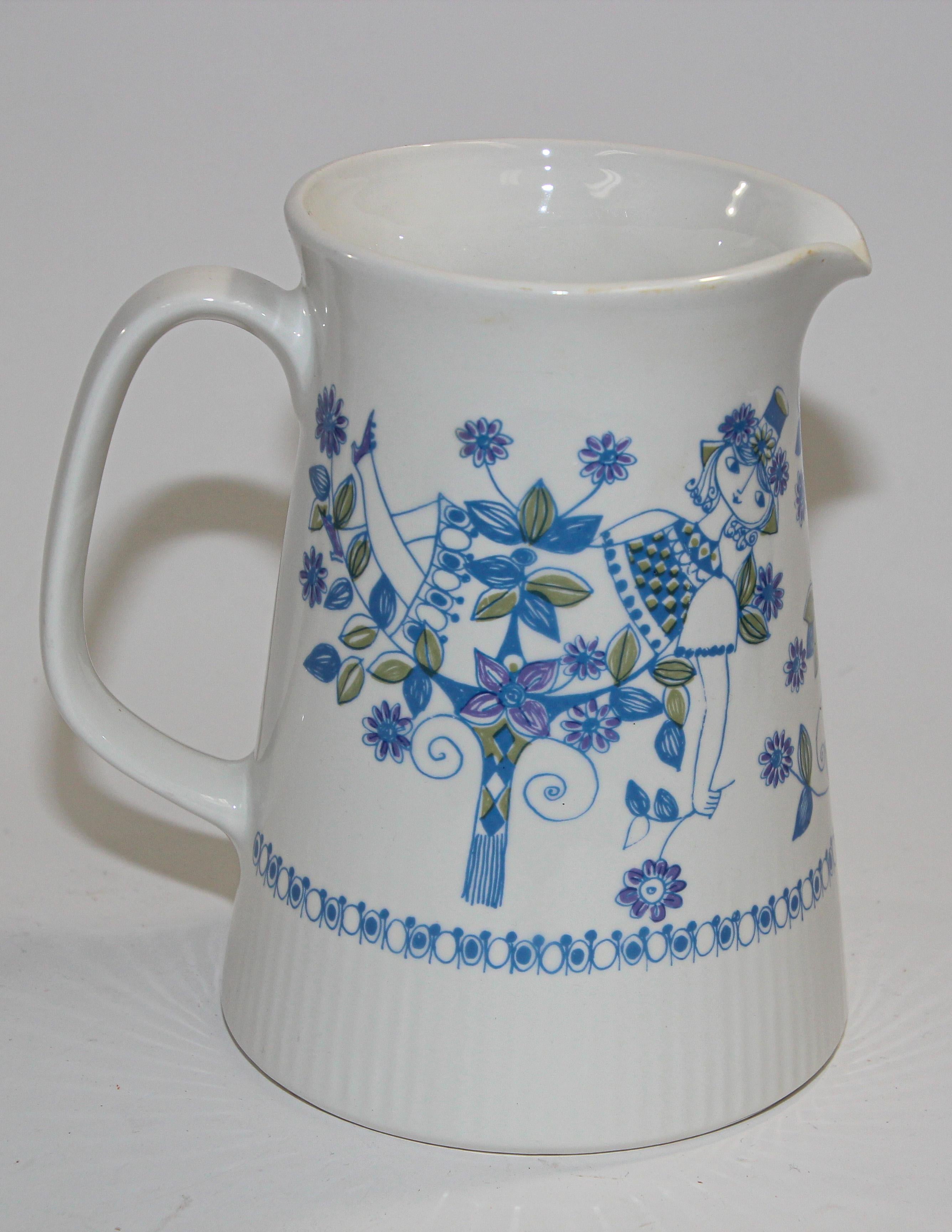 Norwegian Vintage Turi-Design Lotte Pitcher, Made in Norway