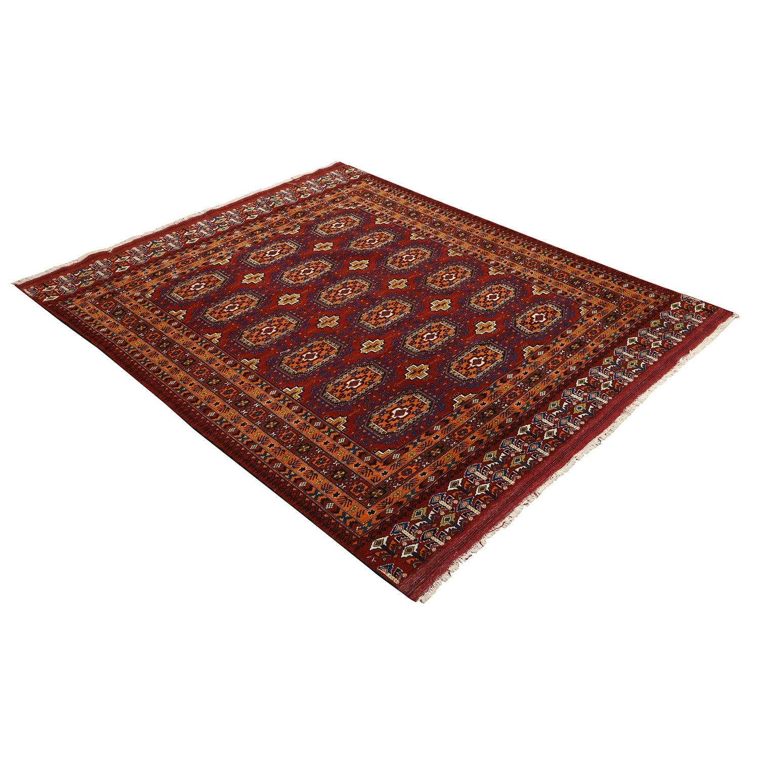 Azerbaijani Vintage Turkaman Rug - Size: 5'9x4'9 For Sale