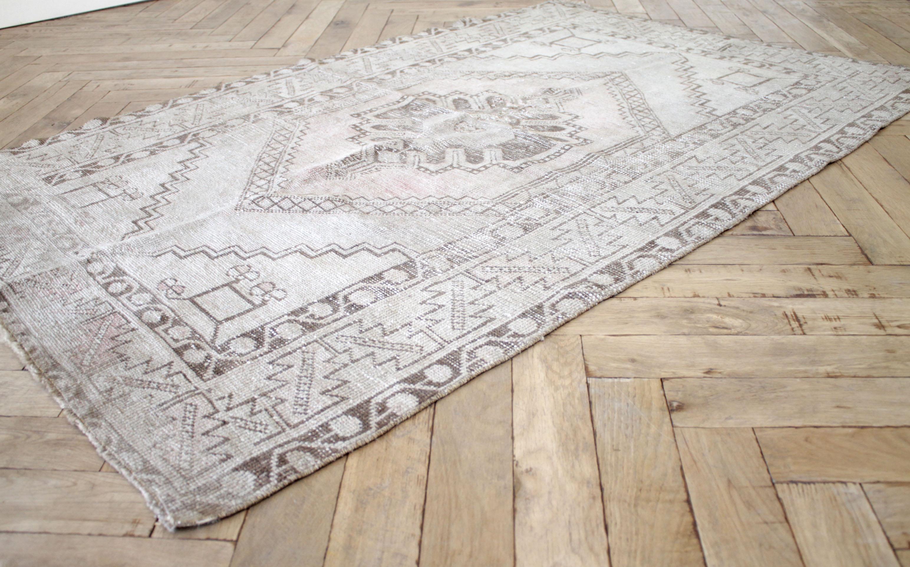 20th Century Vintage Turkish Accent Rug