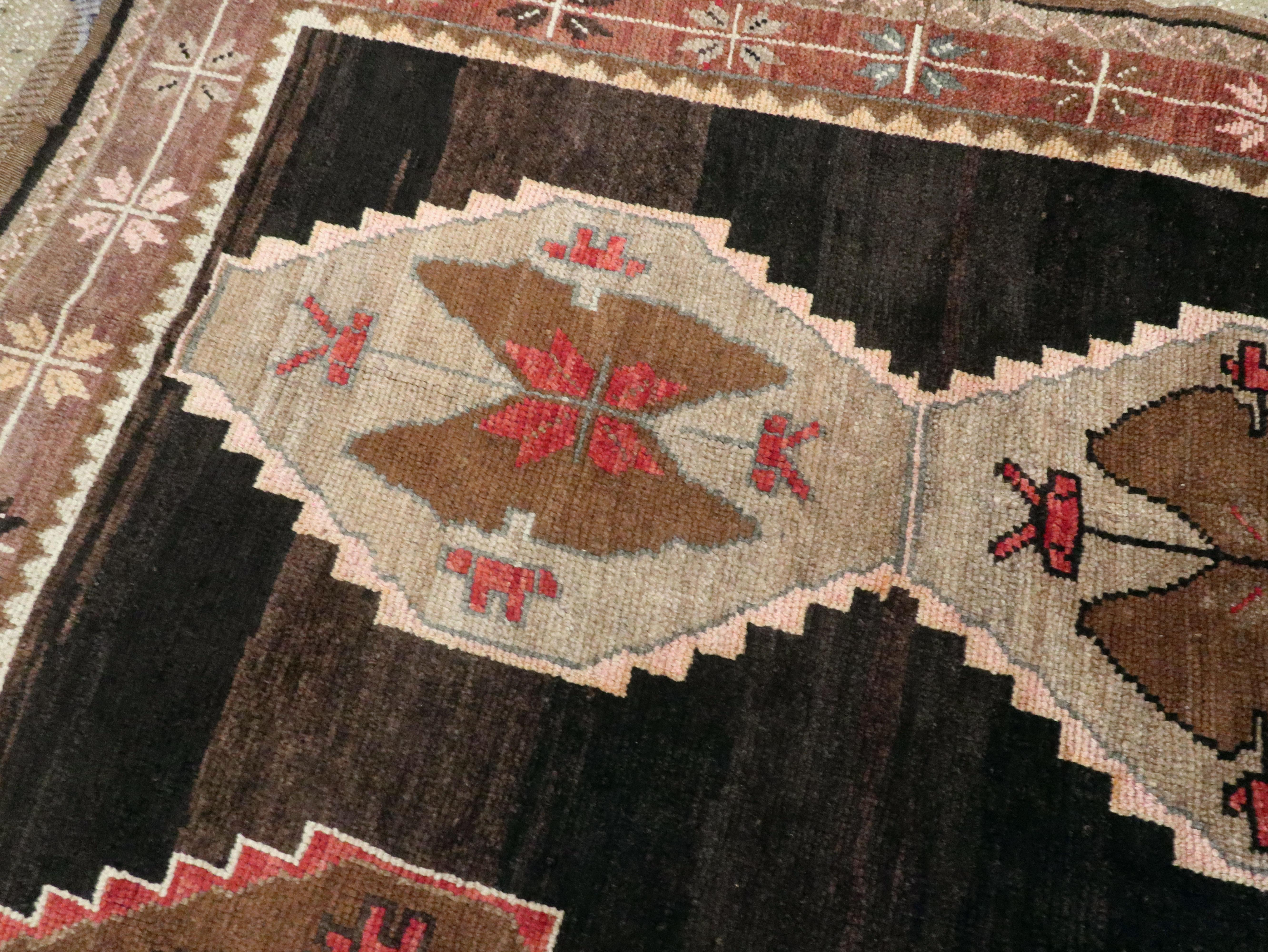 Vintage Turkish Anatolian Carpet For Sale 3