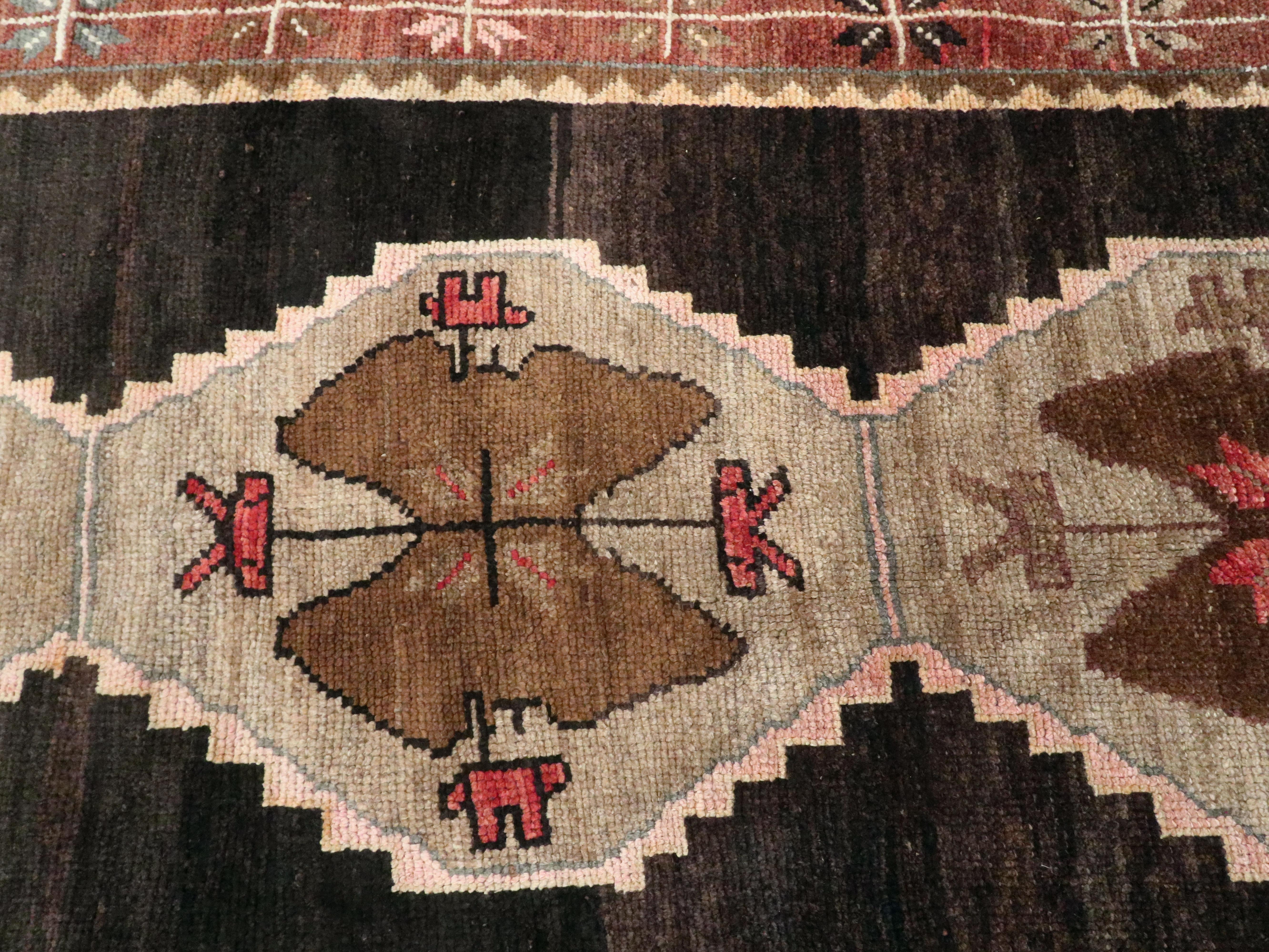 Vintage Turkish Anatolian Carpet For Sale 4