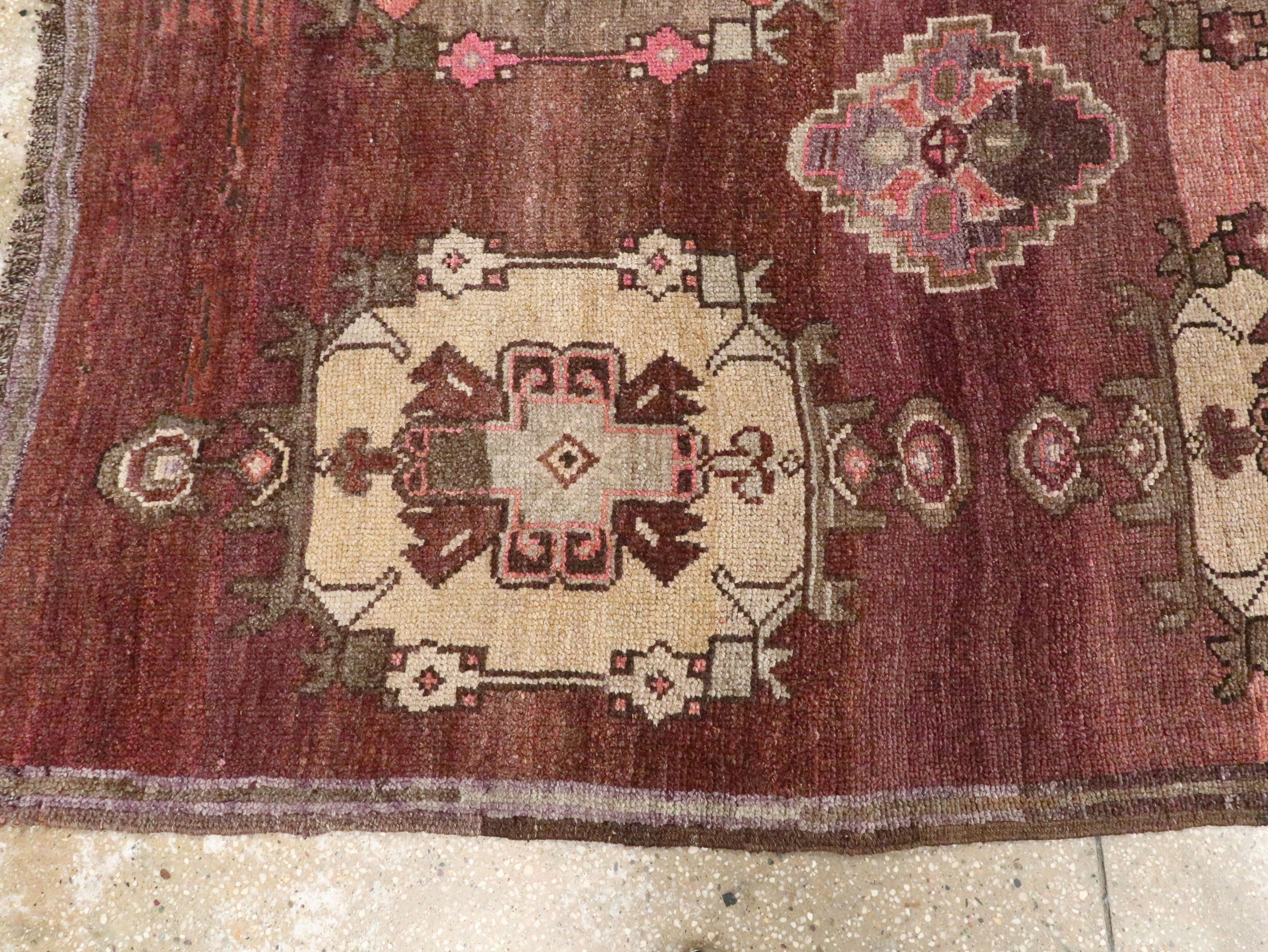 Vintage Turkish Anatolian Carpet 5