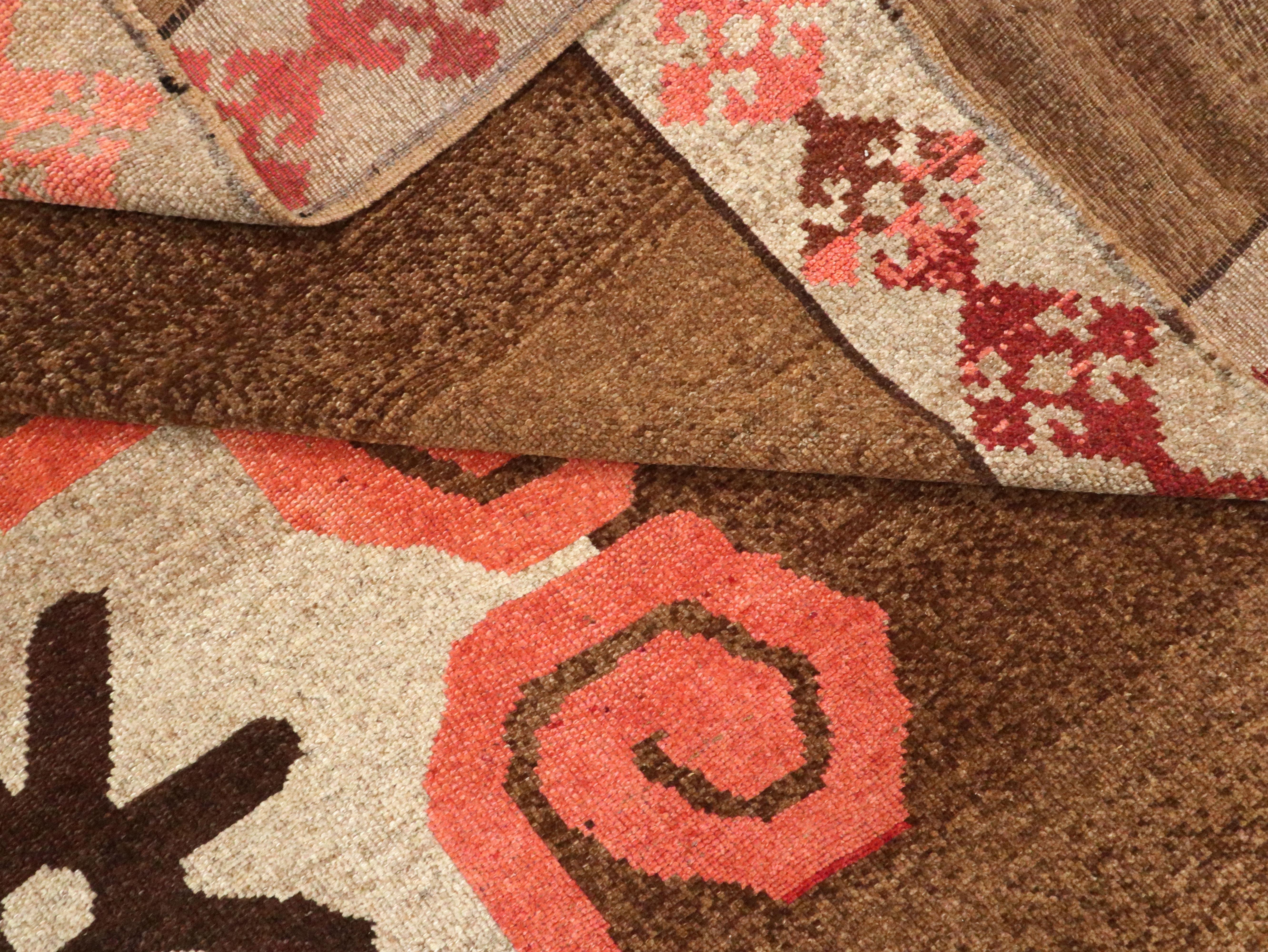 Vintage Turkish Anatolian Carpet For Sale 7