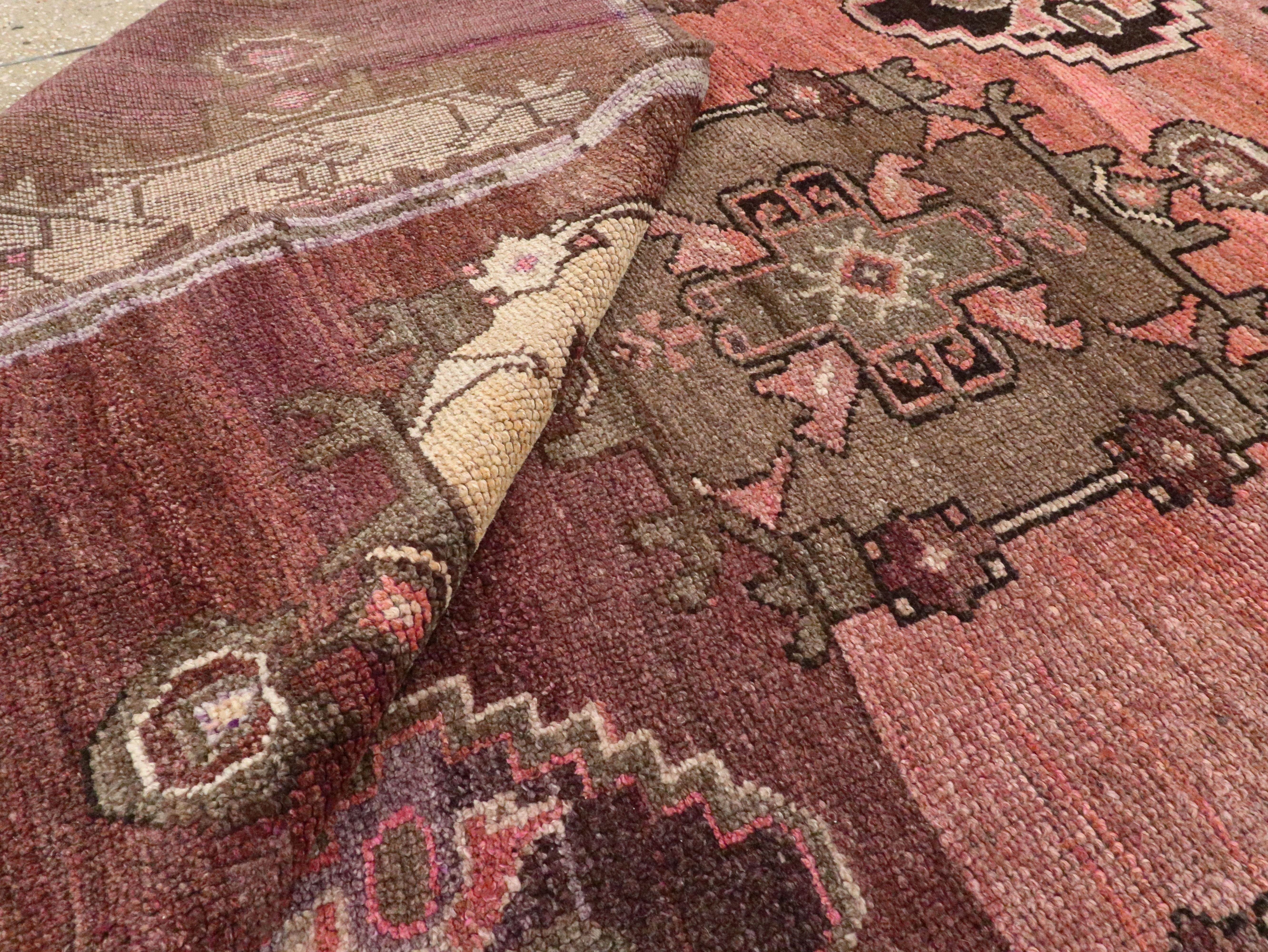 Vintage Turkish Anatolian Carpet 7