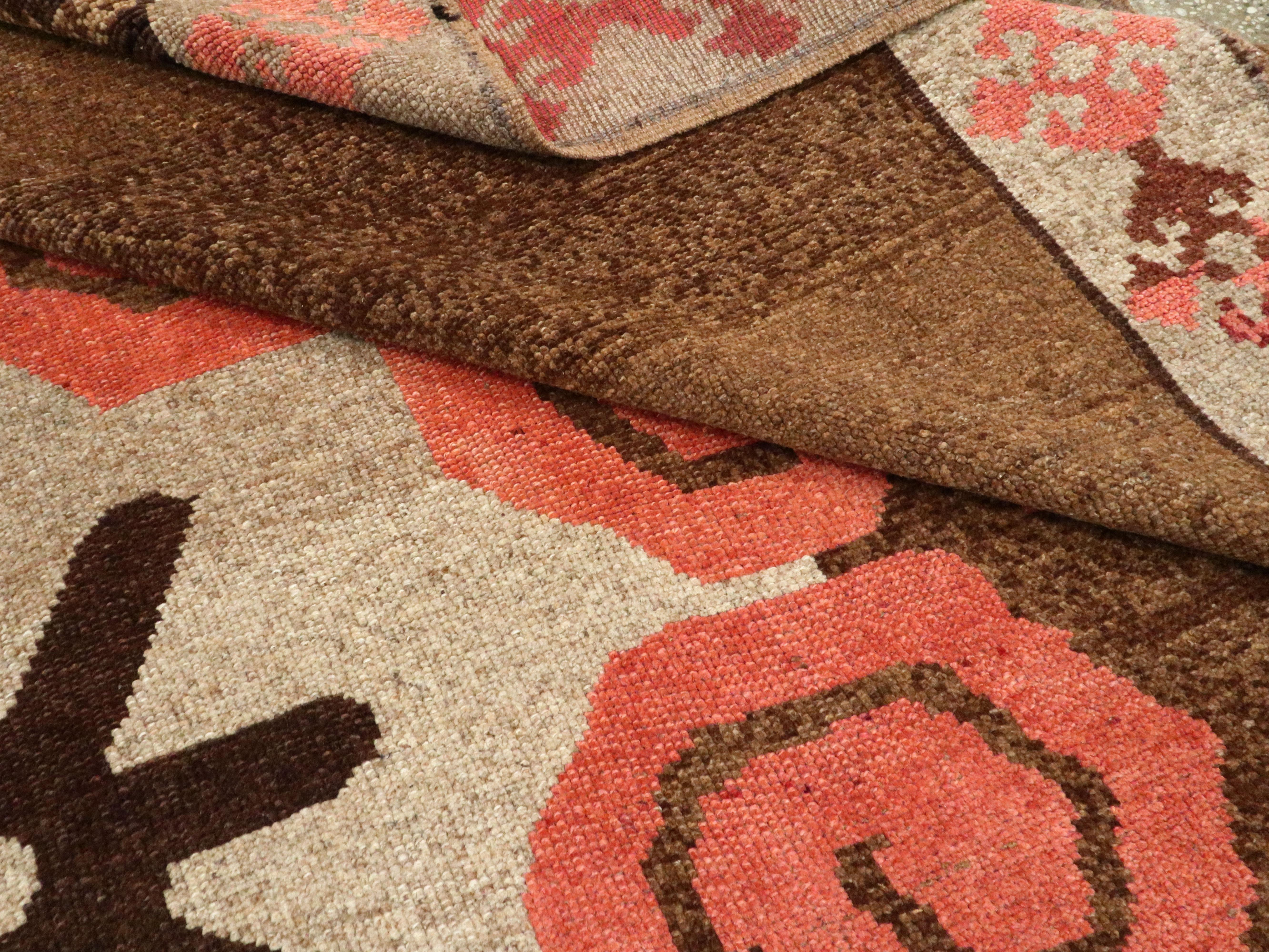 Vintage Turkish Anatolian Carpet For Sale 9