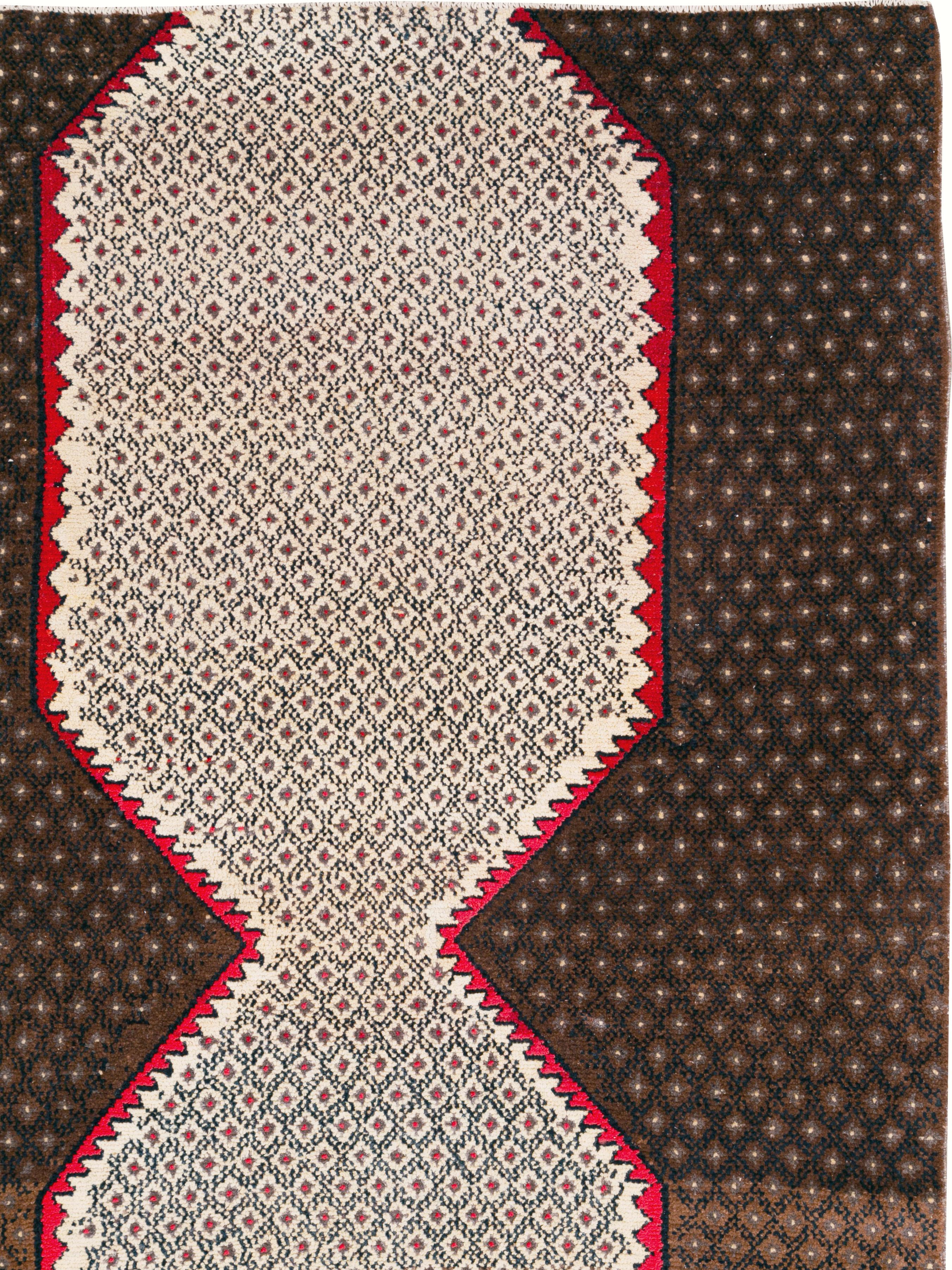 Tribal Vintage Turkish Anatolian Carpet For Sale