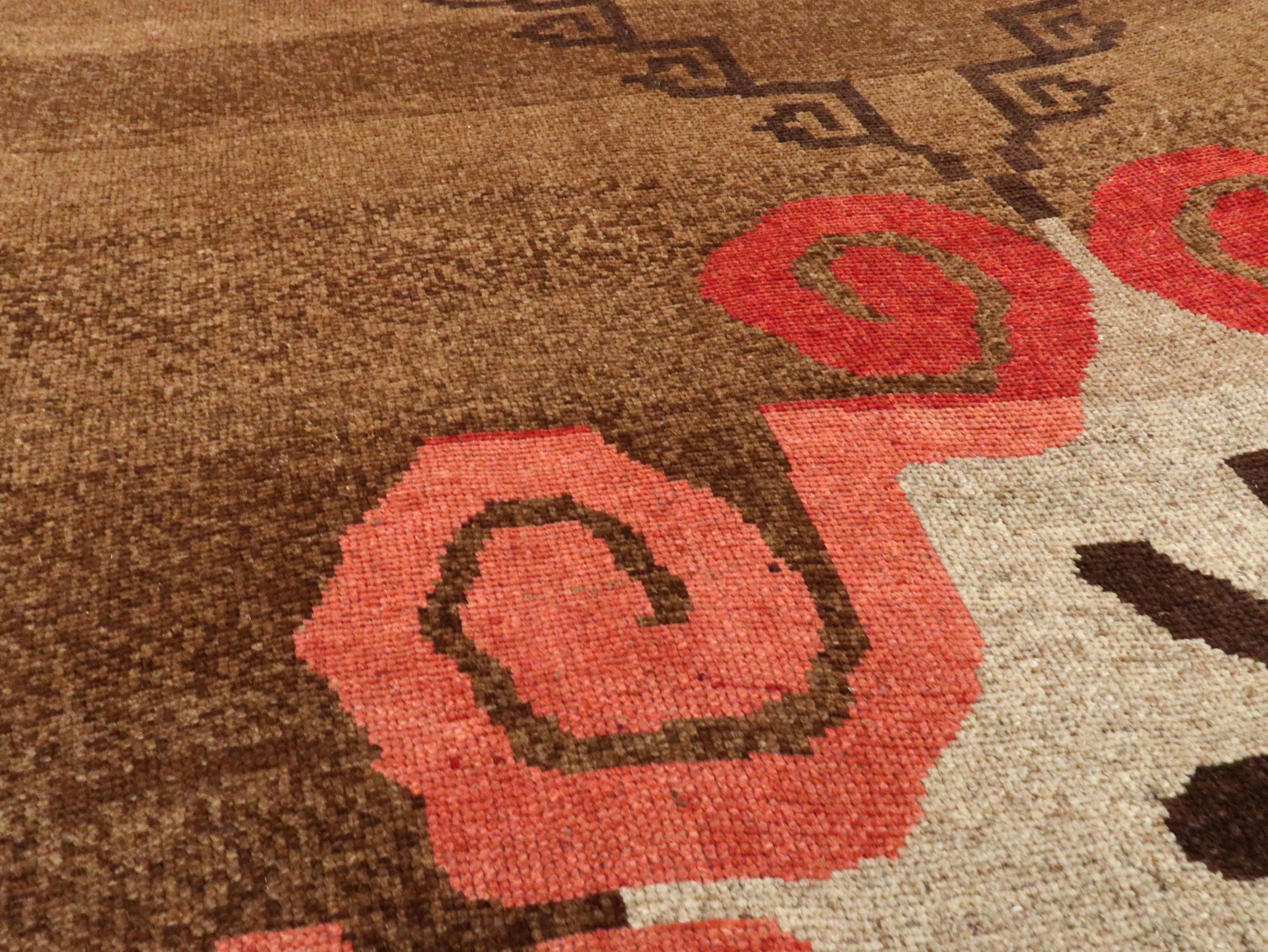 Tapis turc antique vintage d'Anatolie Bon état - En vente à New York, NY