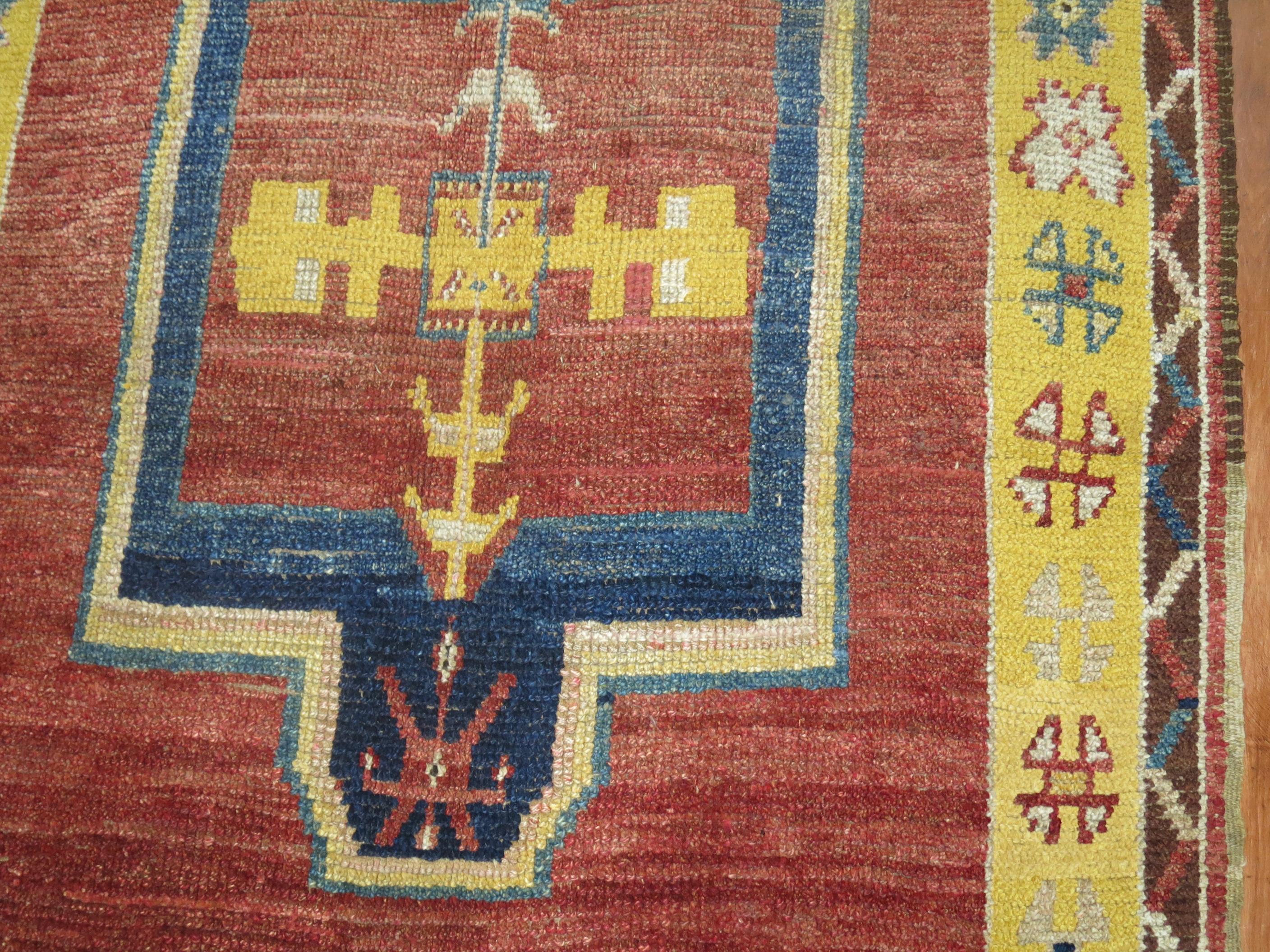 XX secolo Runner da galleria turco-anatolico vintage in vendita