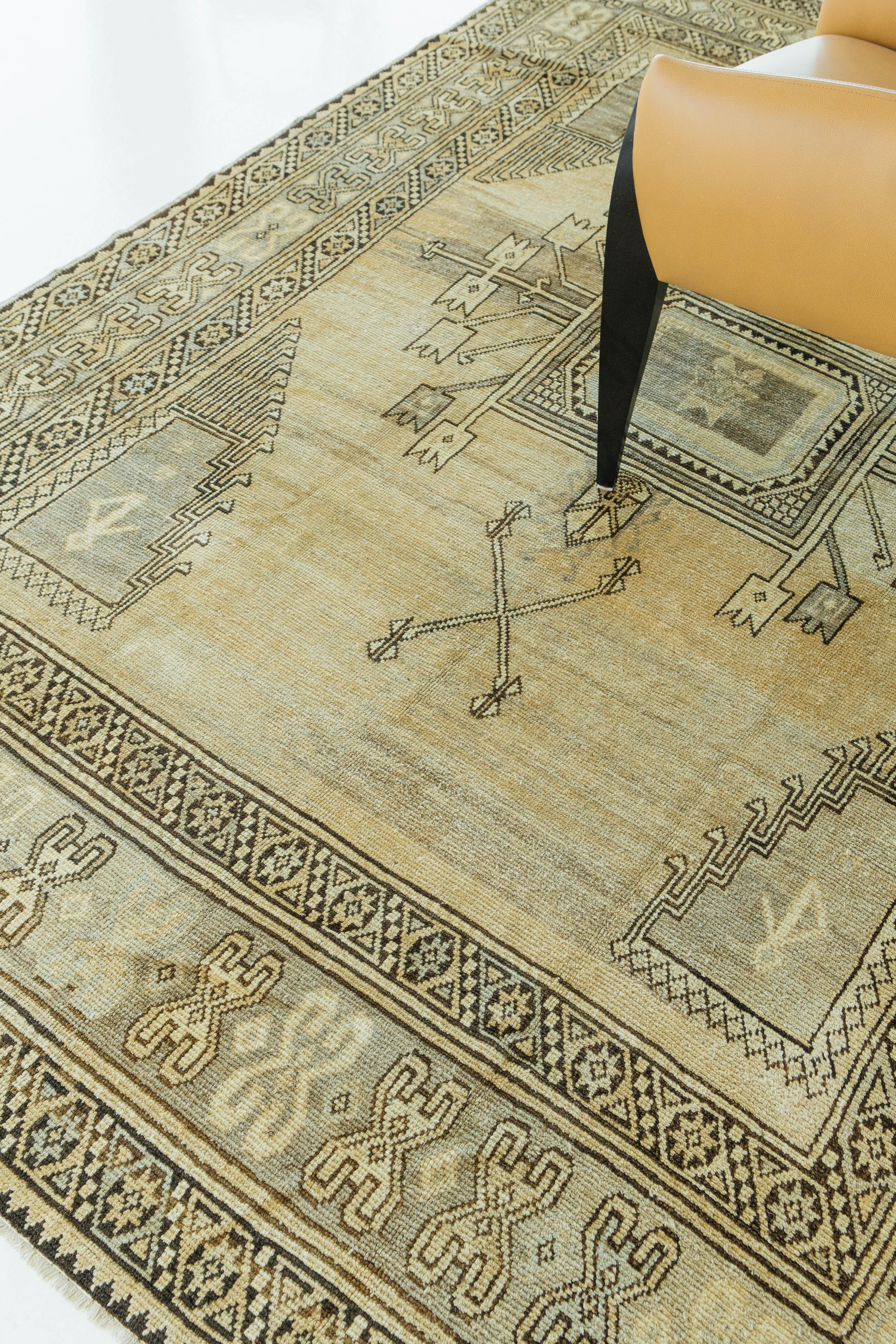 Türkischer Ganakkale-Teppich aus Anatolien im Angebot 1