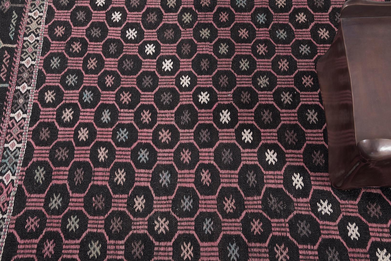 Vintage Jejim Kilim turco de Anatolia de Mehraban Rugs en venta 1