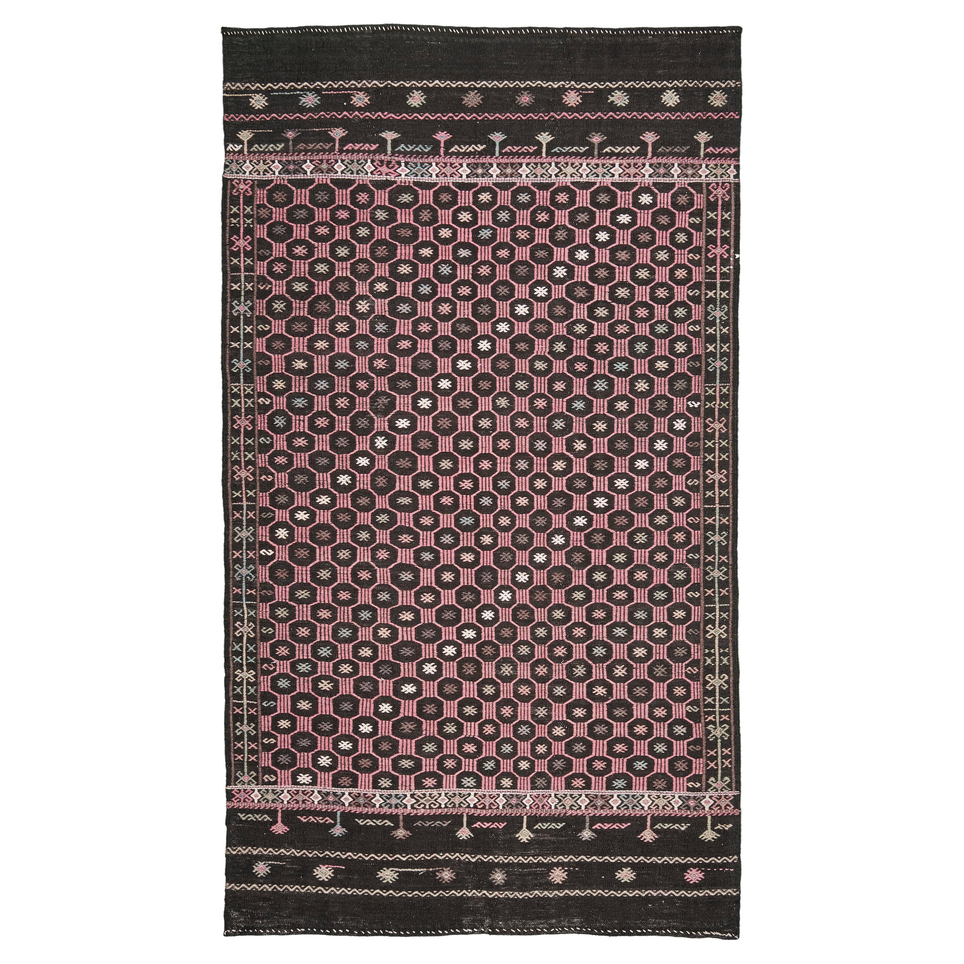 Vintage Jejim Kilim turco de Anatolia de Mehraban Rugs en venta
