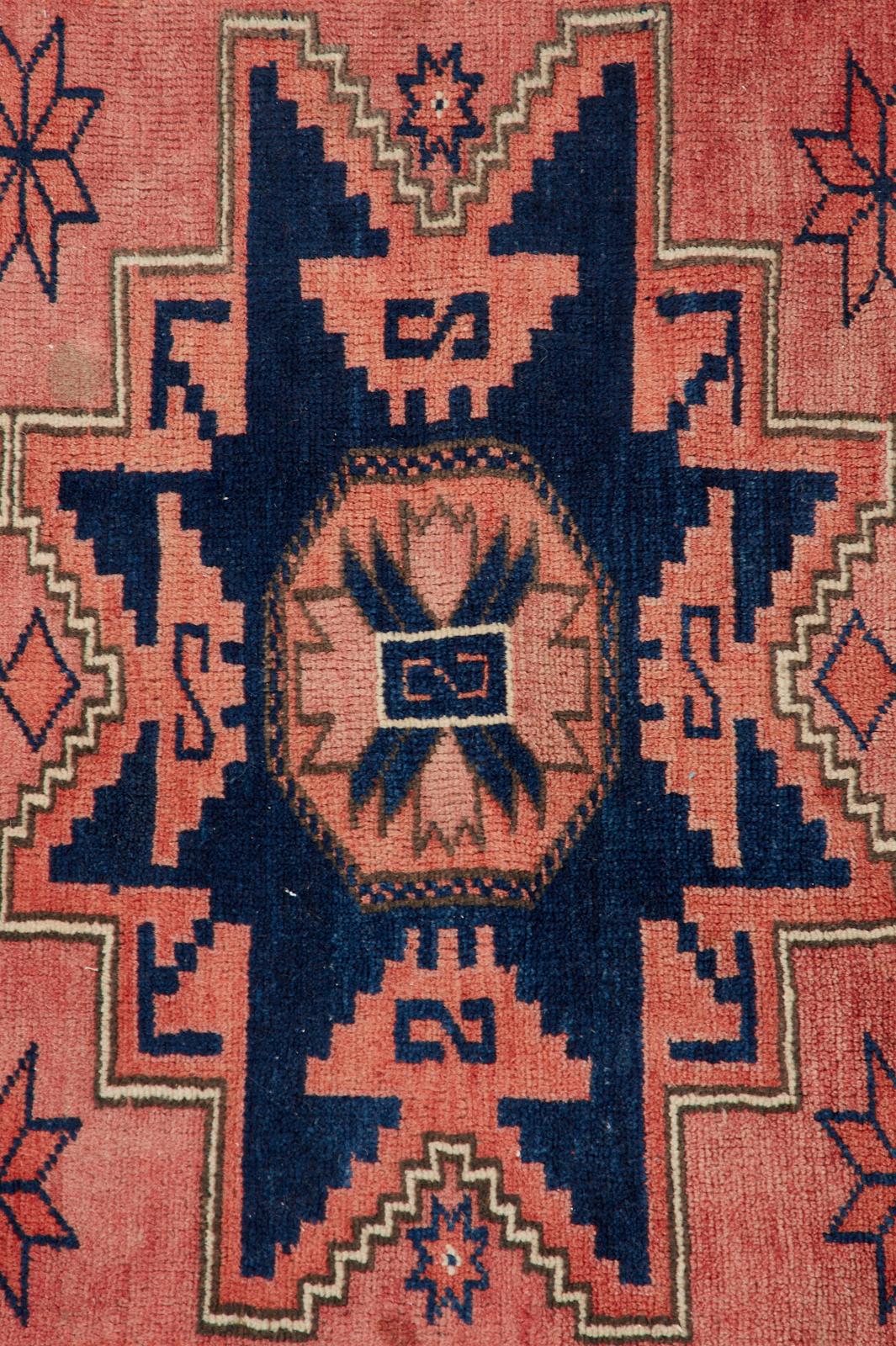 Vintage Turkish Anatolian Konya Rug 3